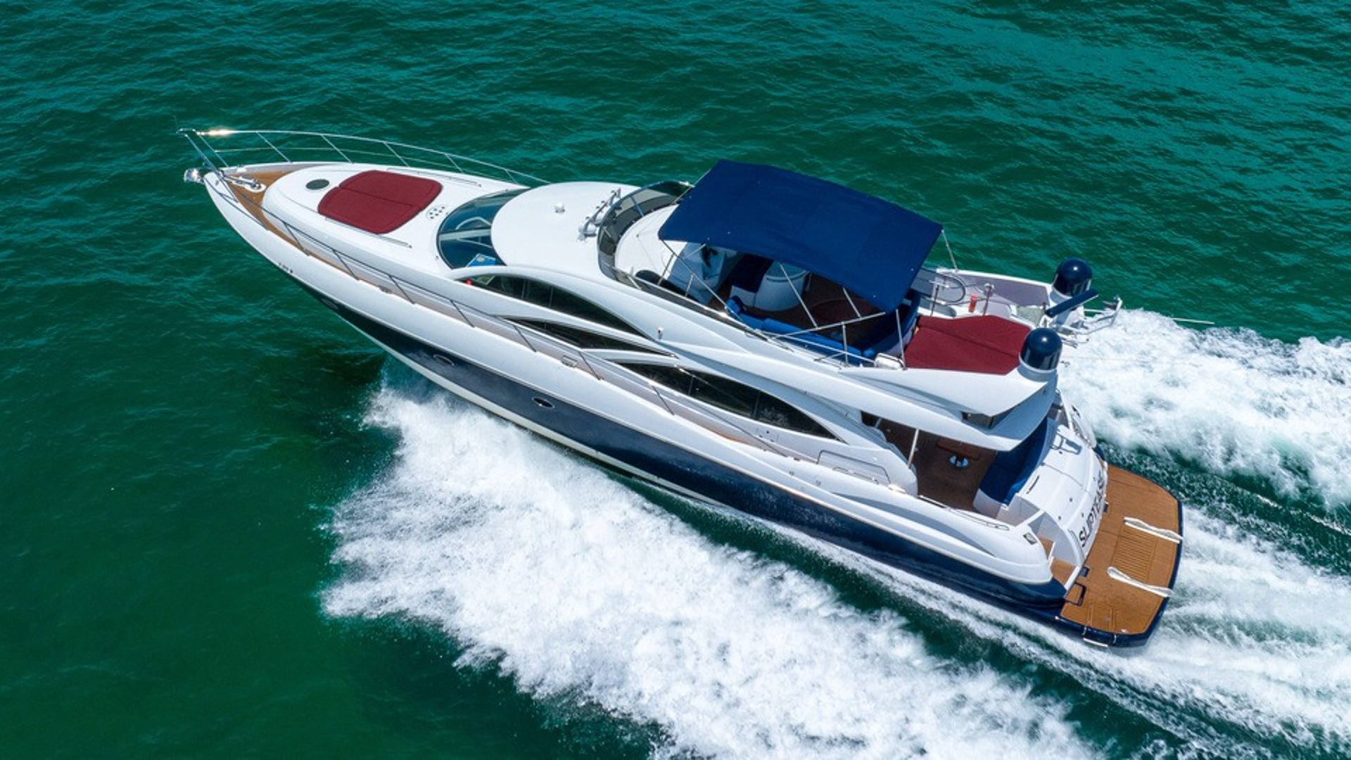 80 Sun Seeker Yacht Rental Miami 
