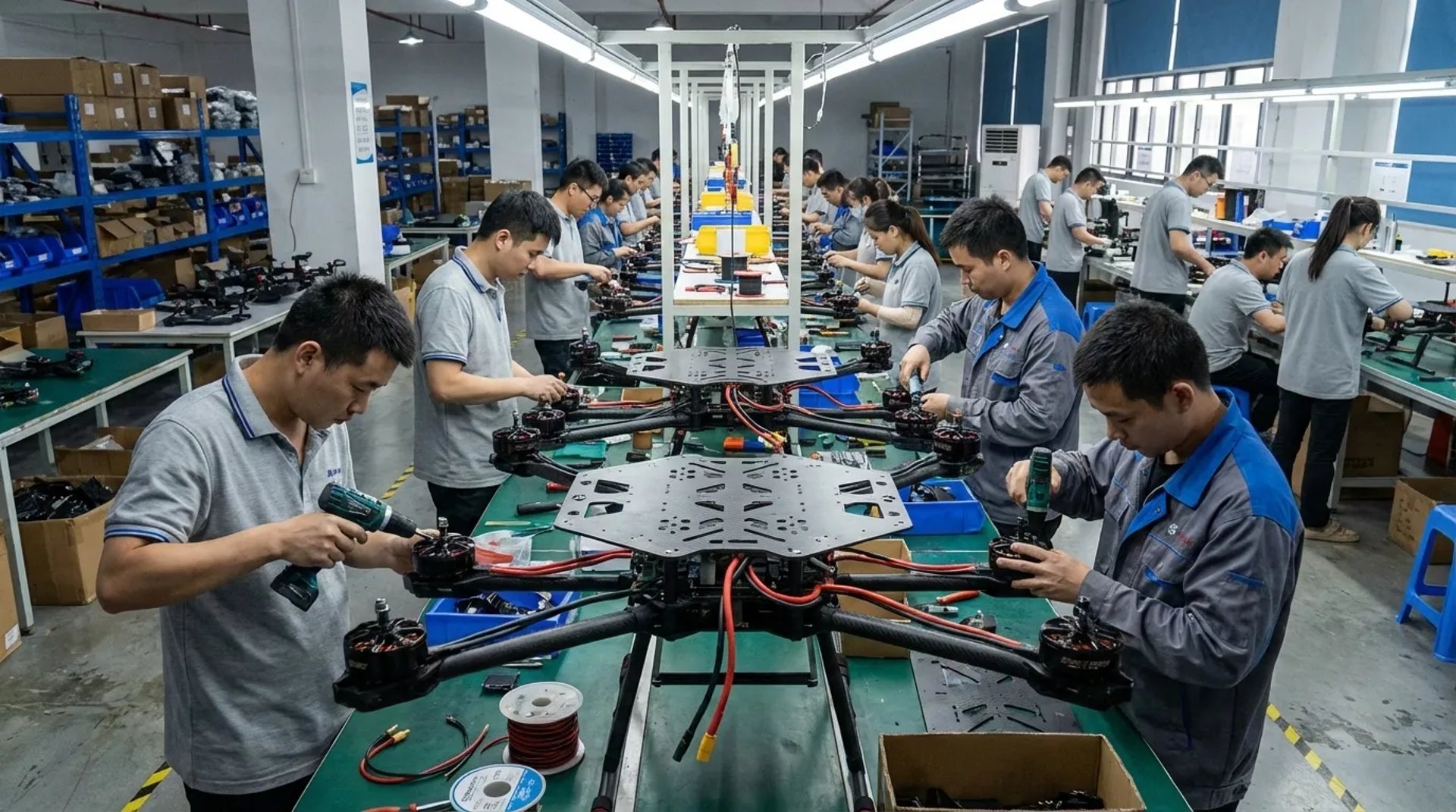 an abstract photo of a curved building with a blue sky in the background