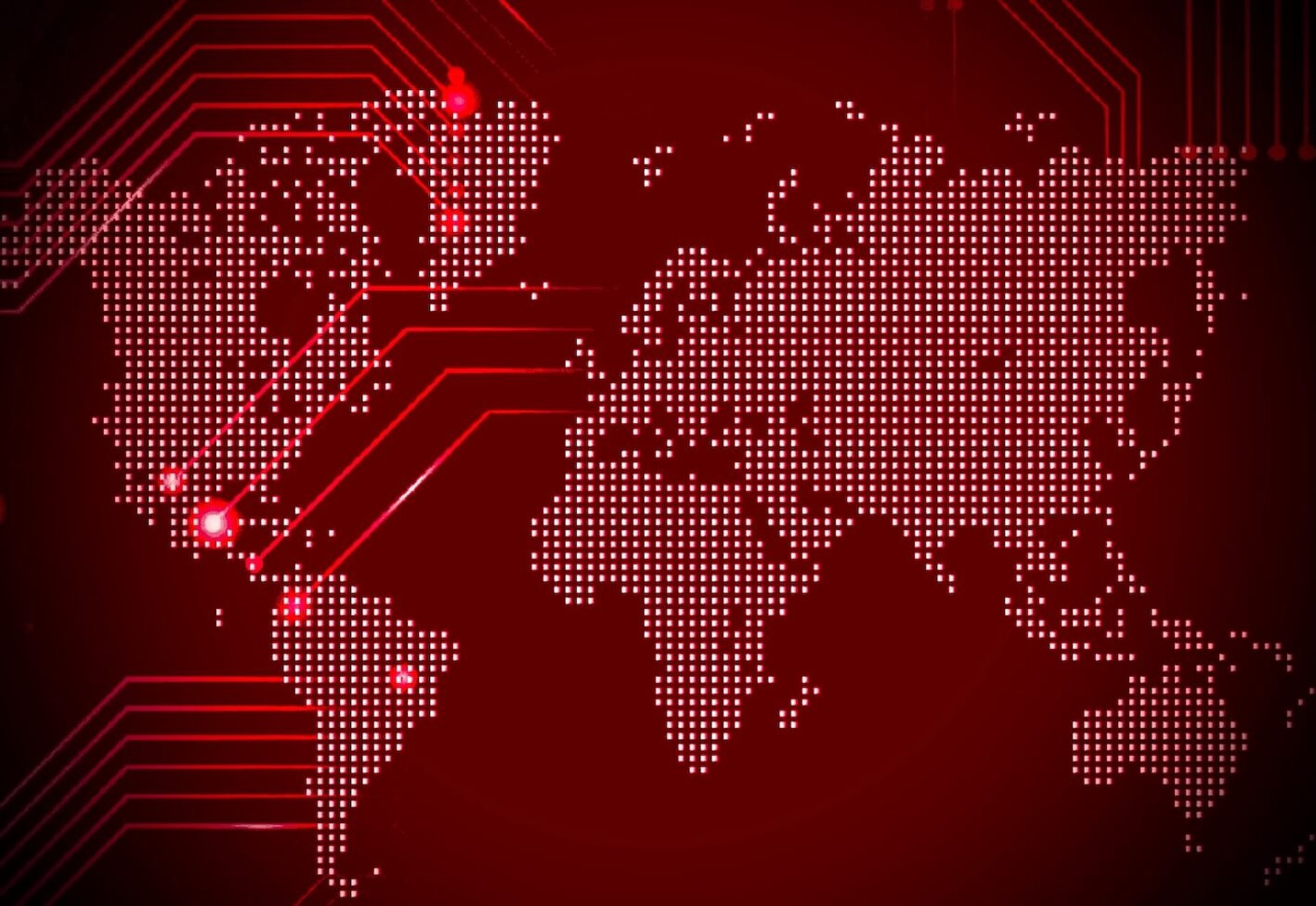 an abstract photo of a curved building with a blue sky in the background