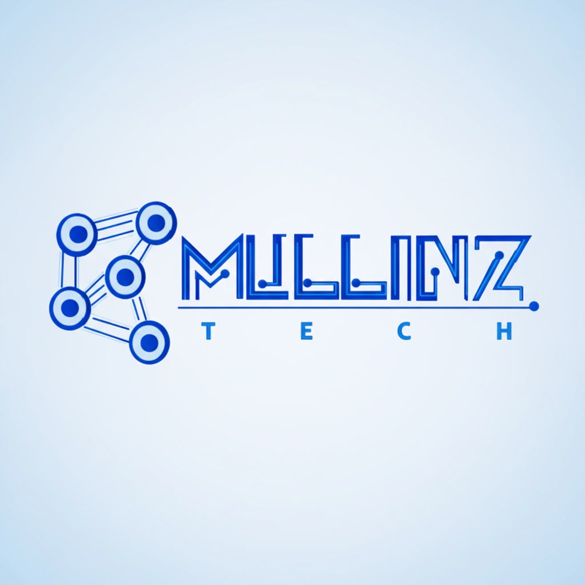 an abstract photo of a curved building with a blue sky in the background