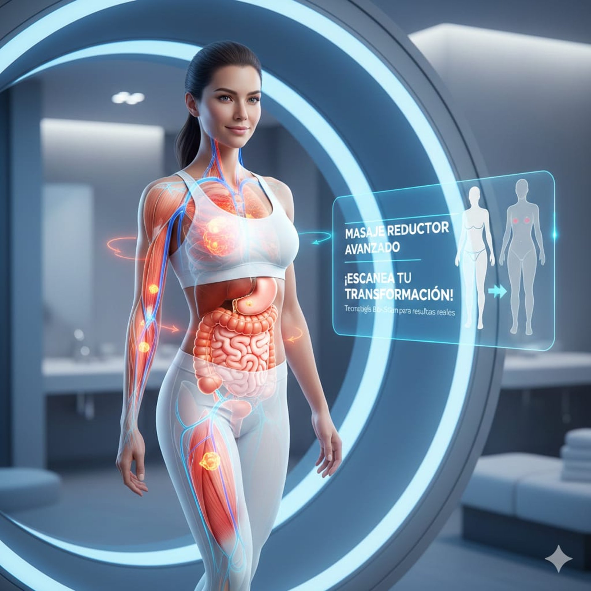 an abstract photo of a curved building with a blue sky in the background