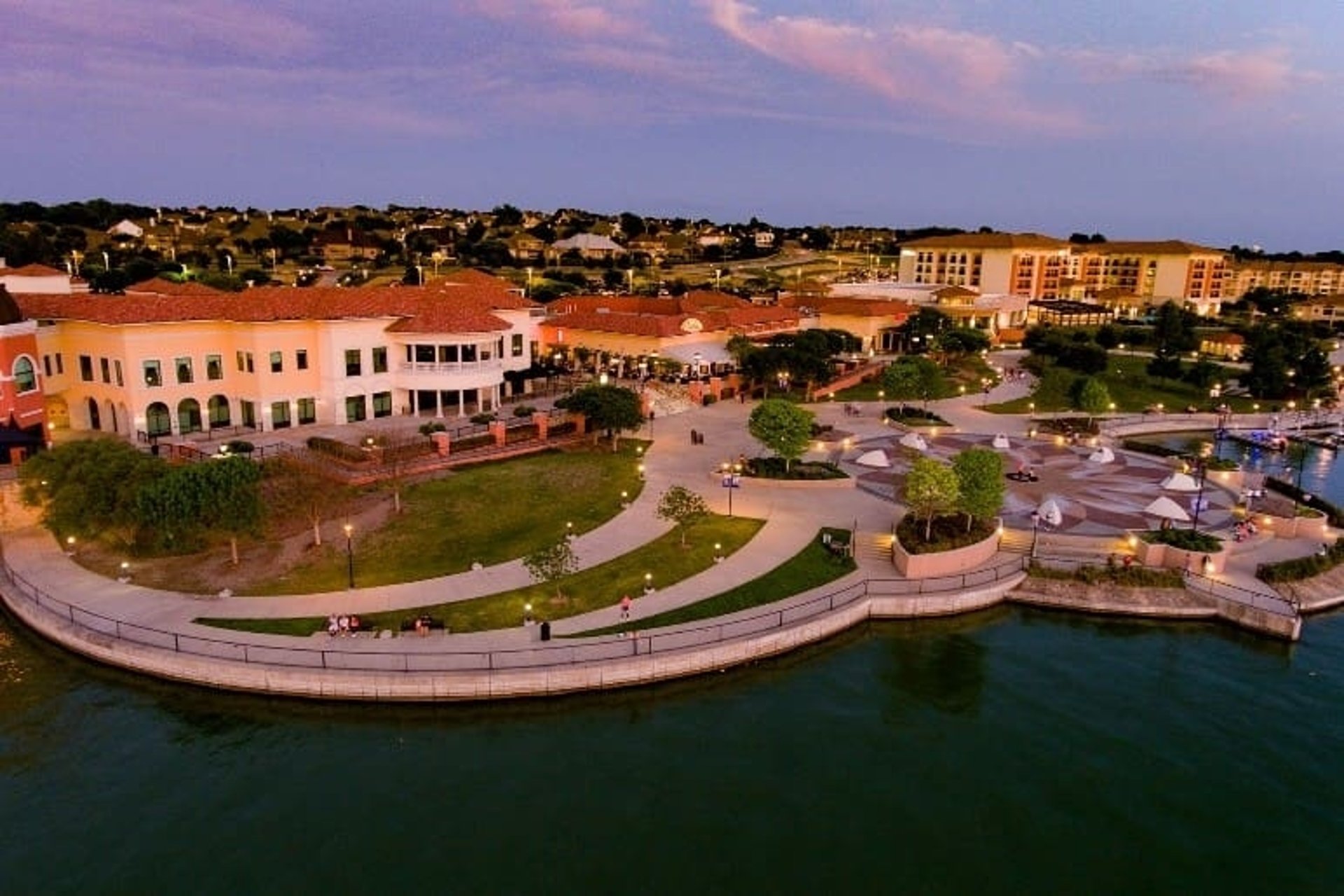 Rockwall Harbor Aerial View