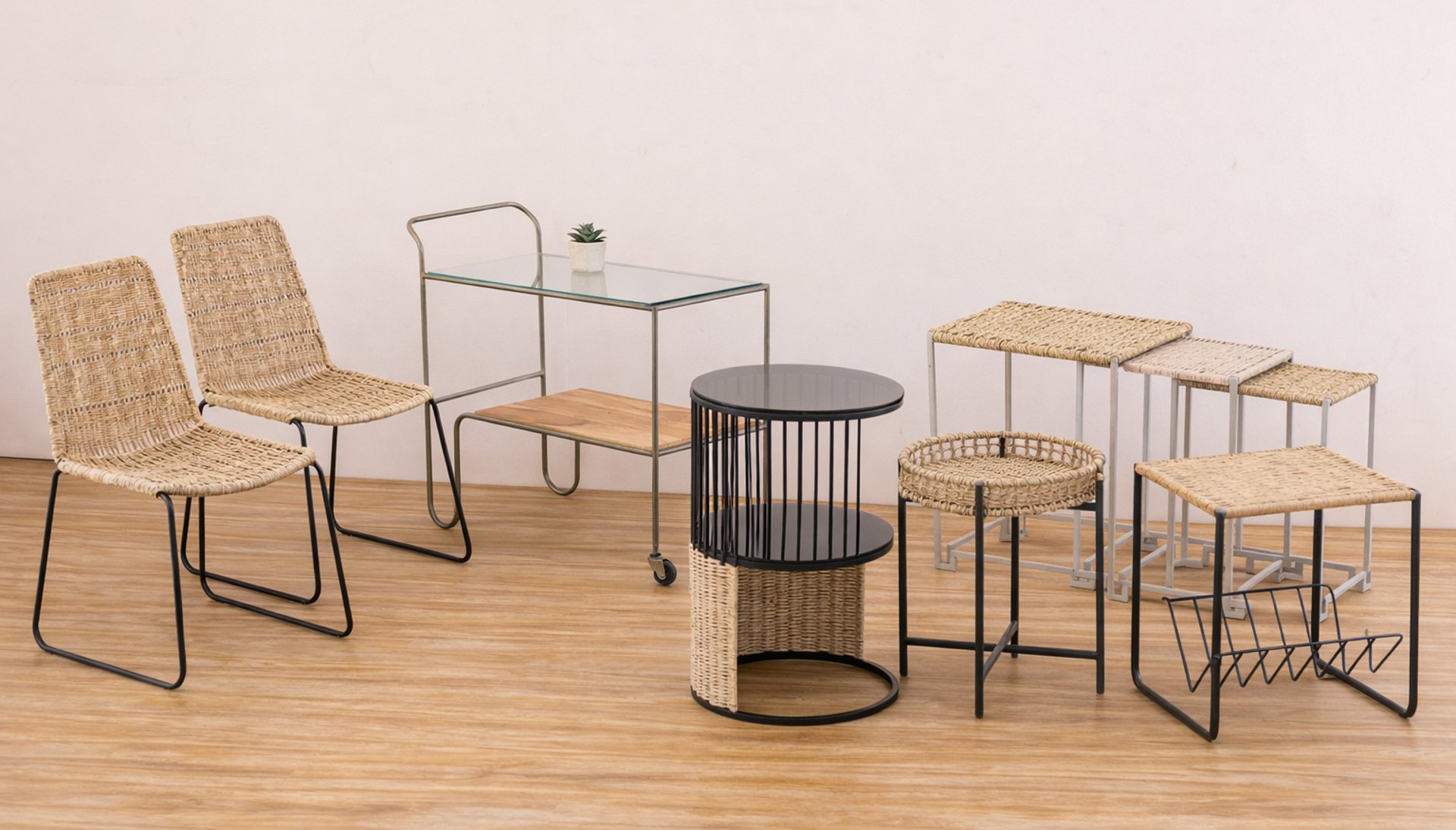 black blue and yellow textile