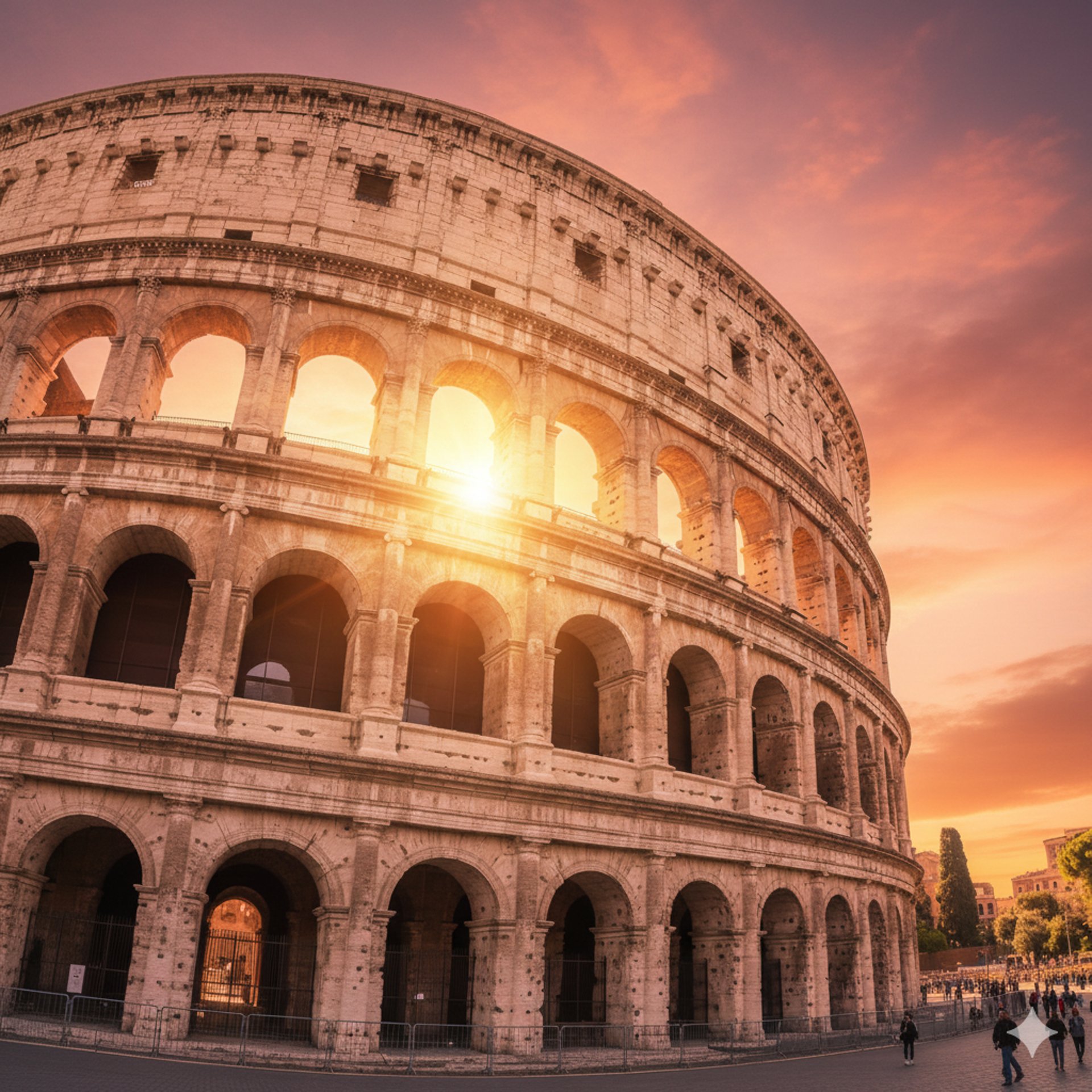 a stone wall with buildings on the side