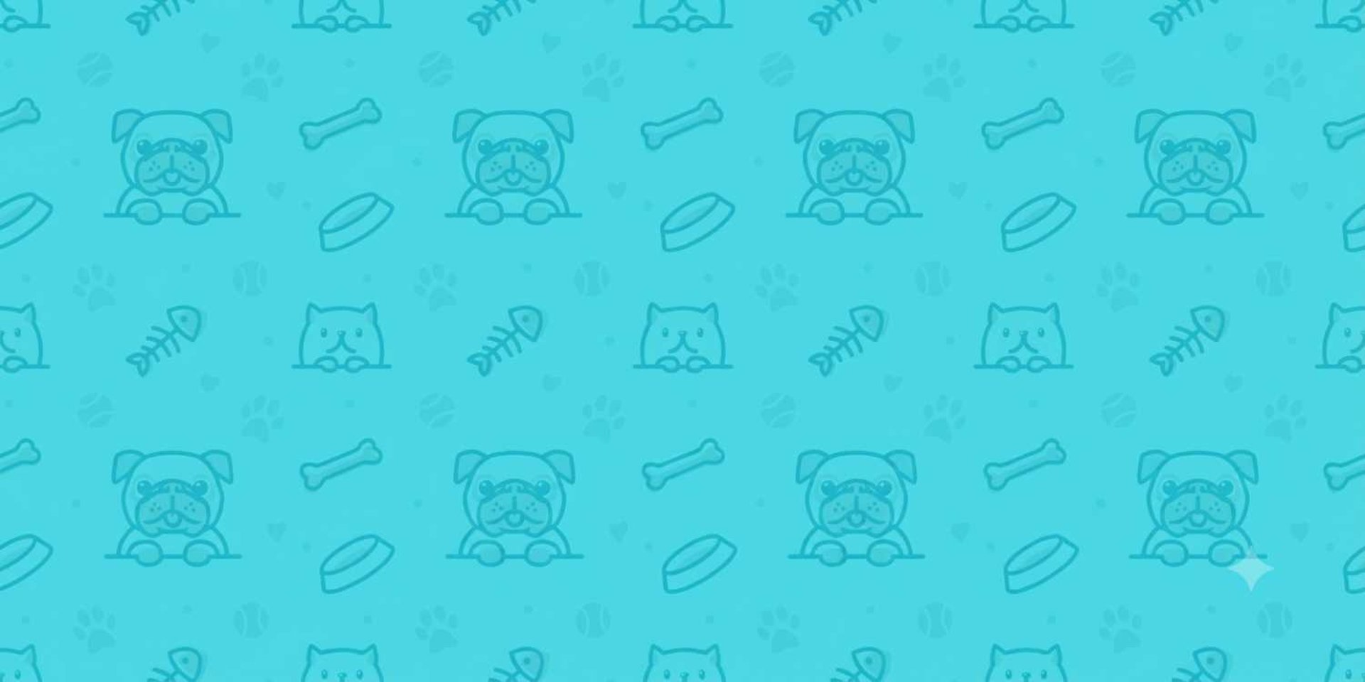 Fondo de perritos con gatitos tiernos