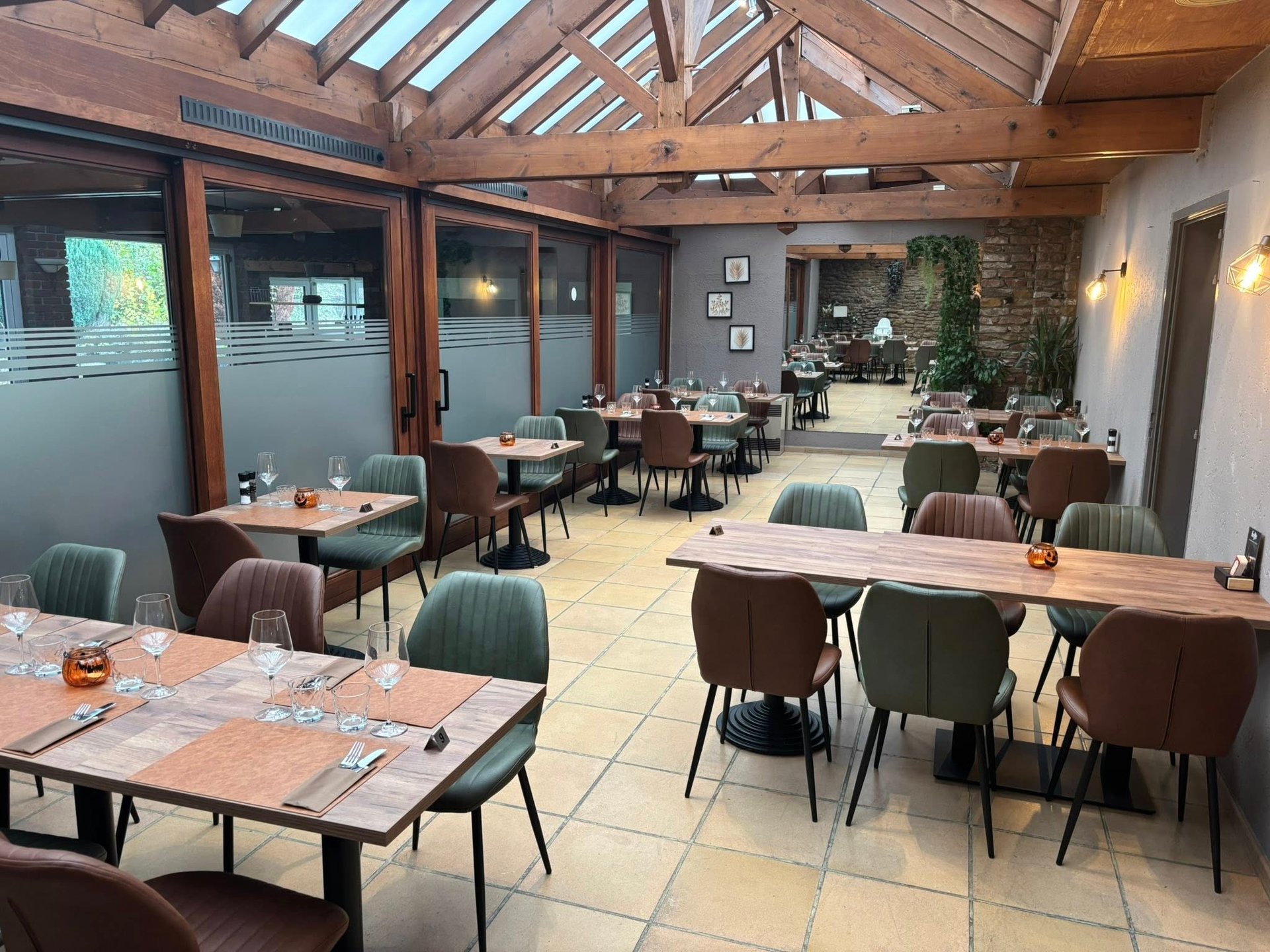 an abstract photo of a curved building with a blue sky in the background