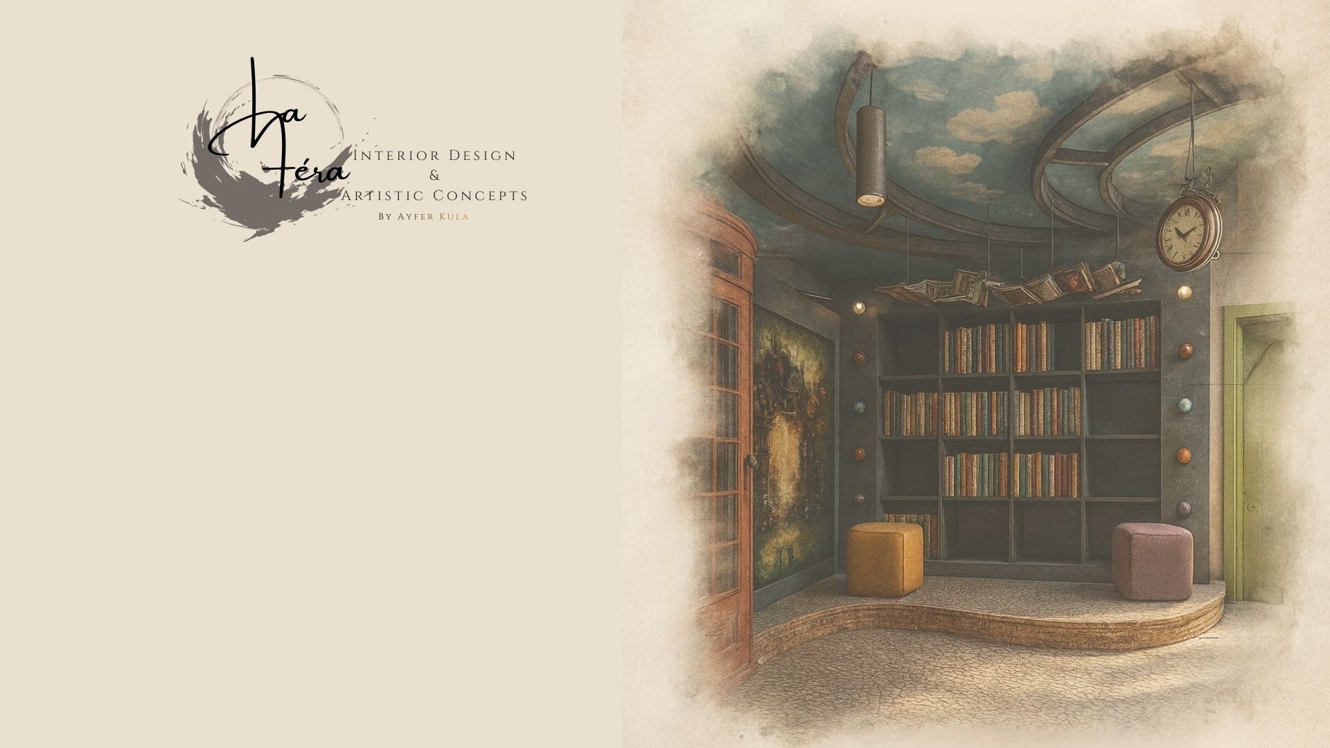 Antalya iç mimari tasarım ve sanatsal mekan konseptleri-La Féra Interior Design 