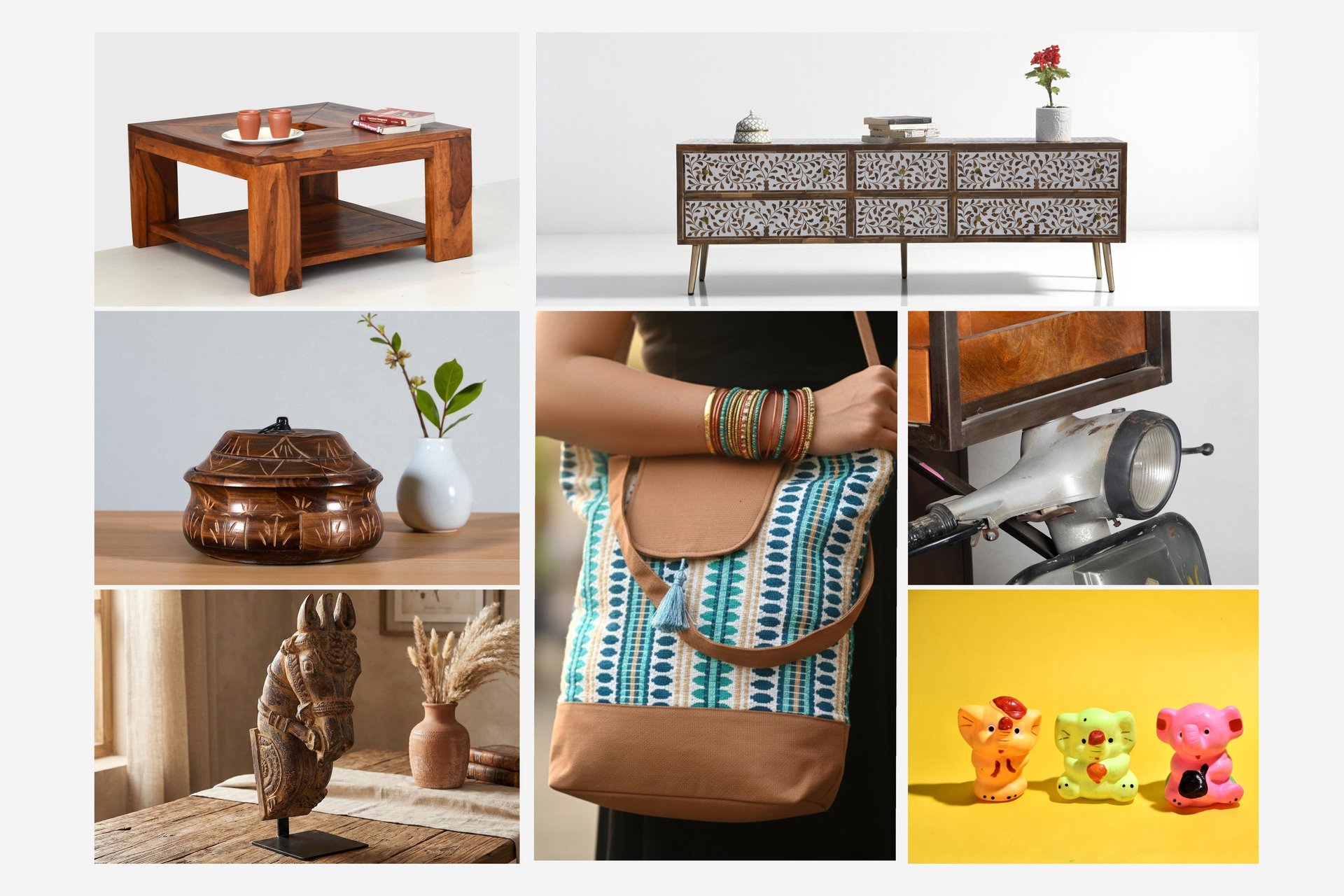 a camera, a camera lens, a pen, and other items on a table