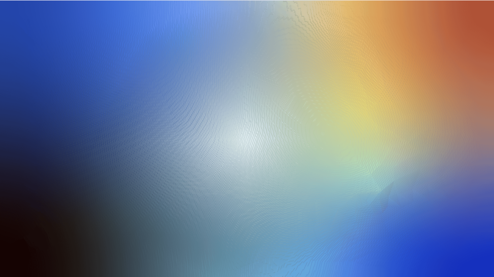 About Page Futuristic Lady;s face looking out onto blue landscape