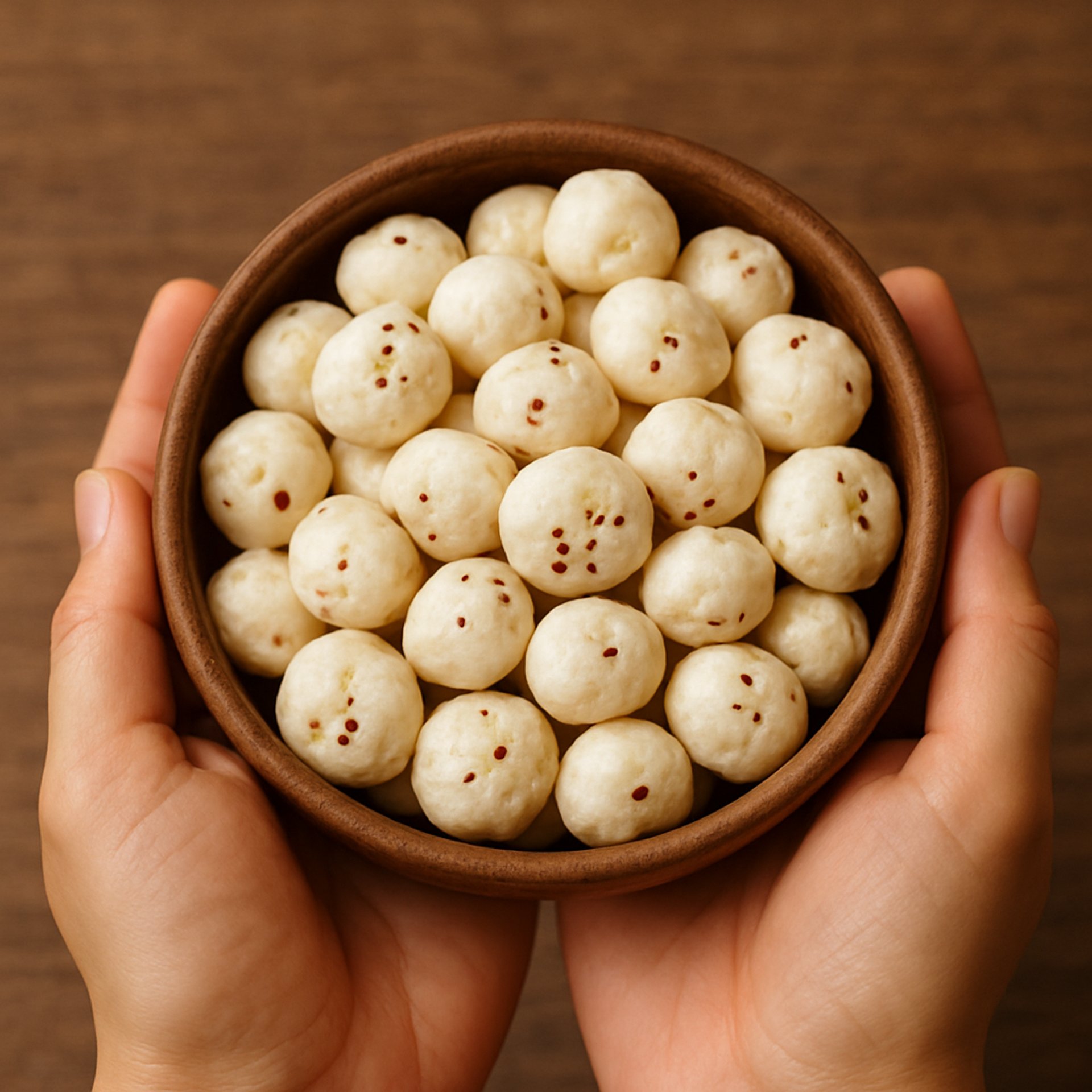woman holding dried flower