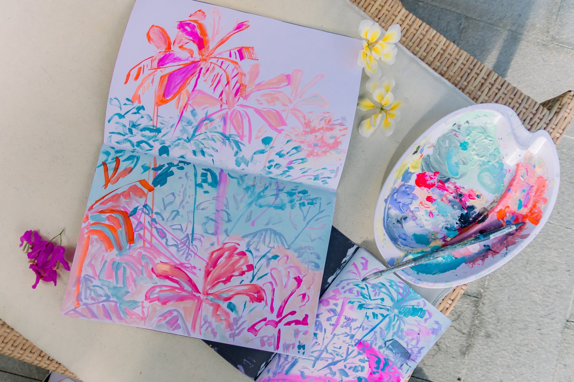 black and white bed linen