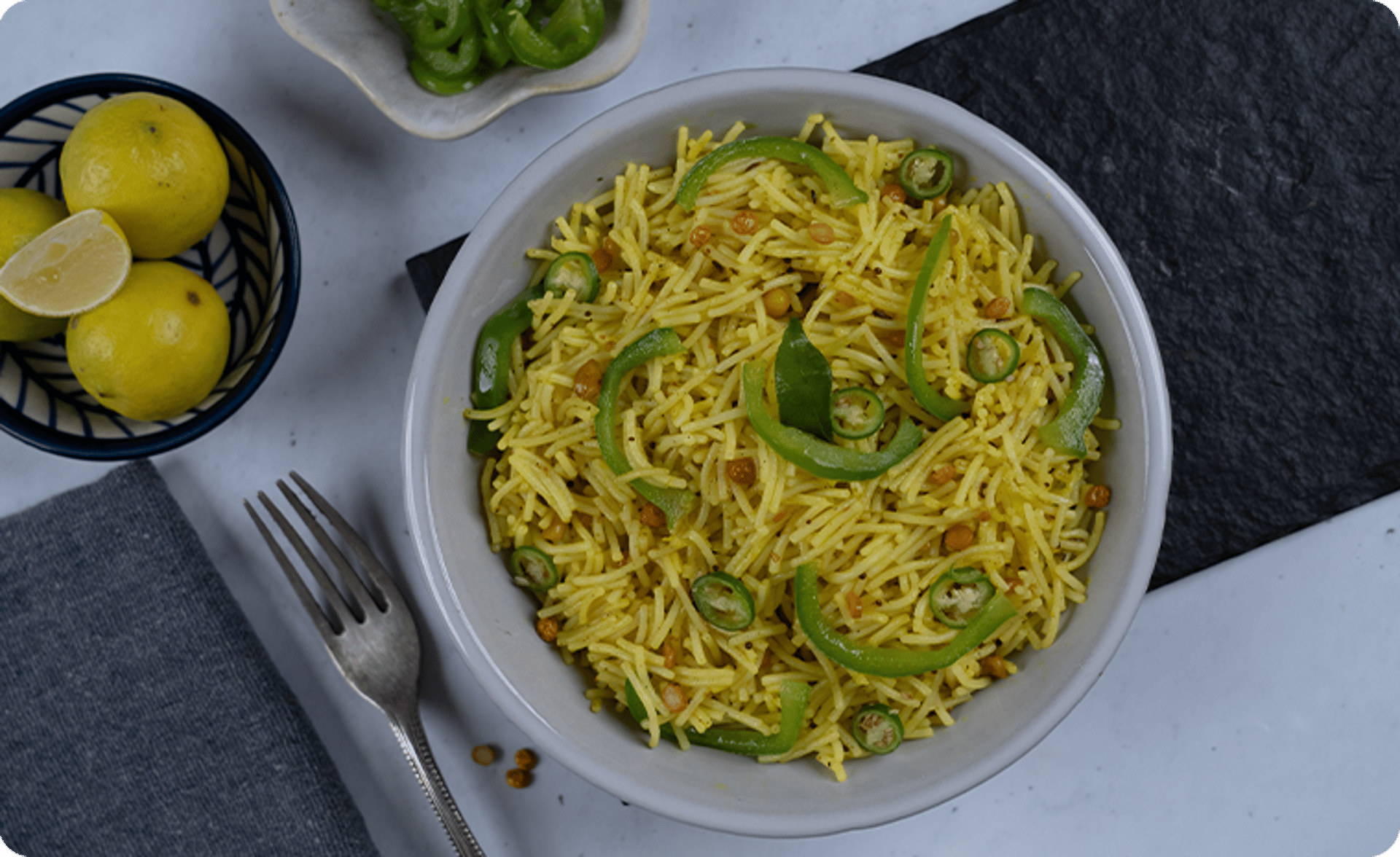 cooked dish on gray bowl