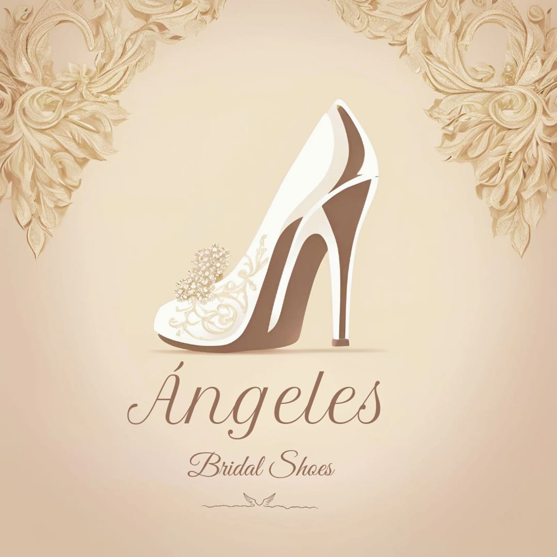 LOGO ANGELES BRIDAL SHOES 