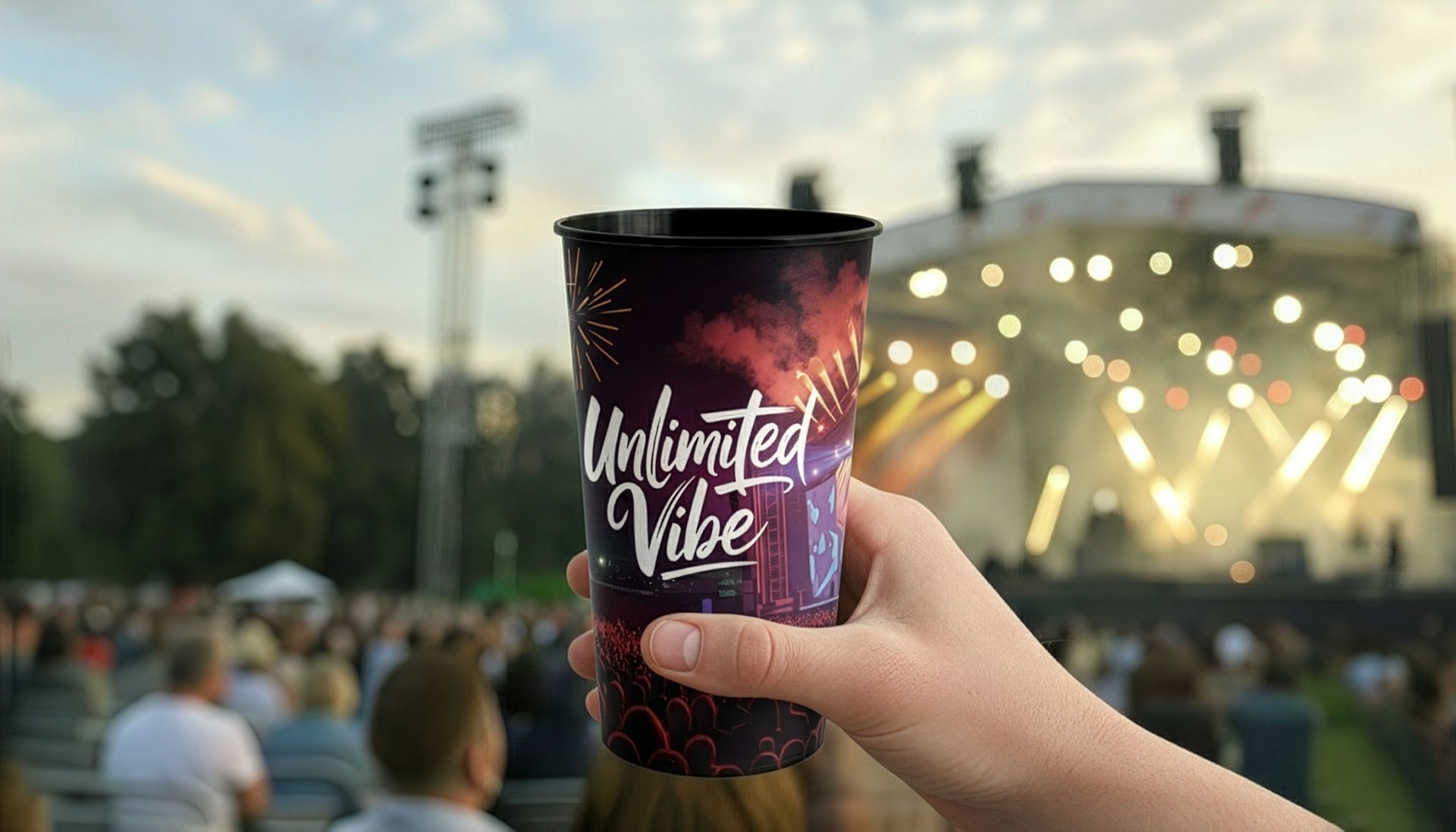 an abstract photo of a curved building with a blue sky in the background