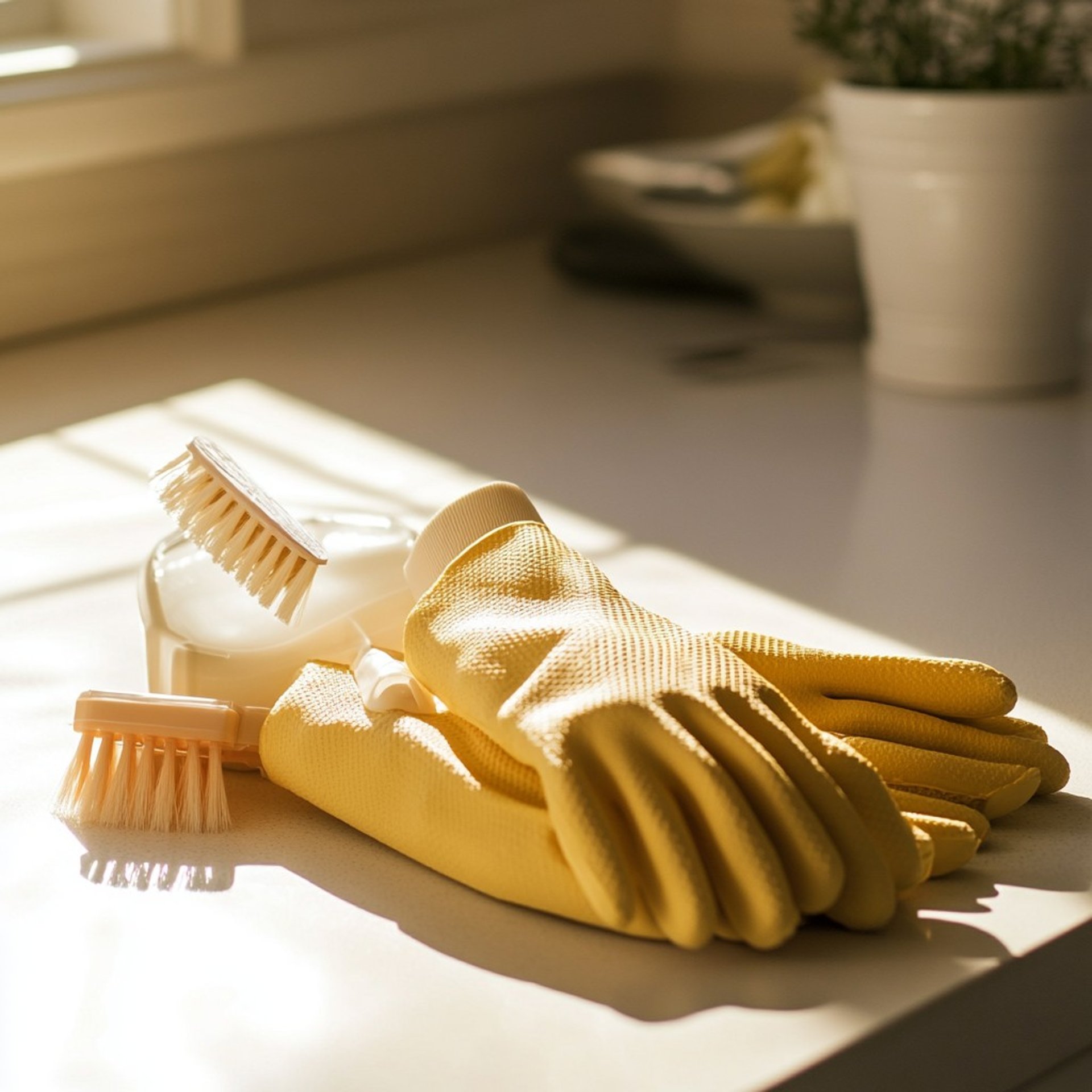brown wooden chopping board beside clear glass jar