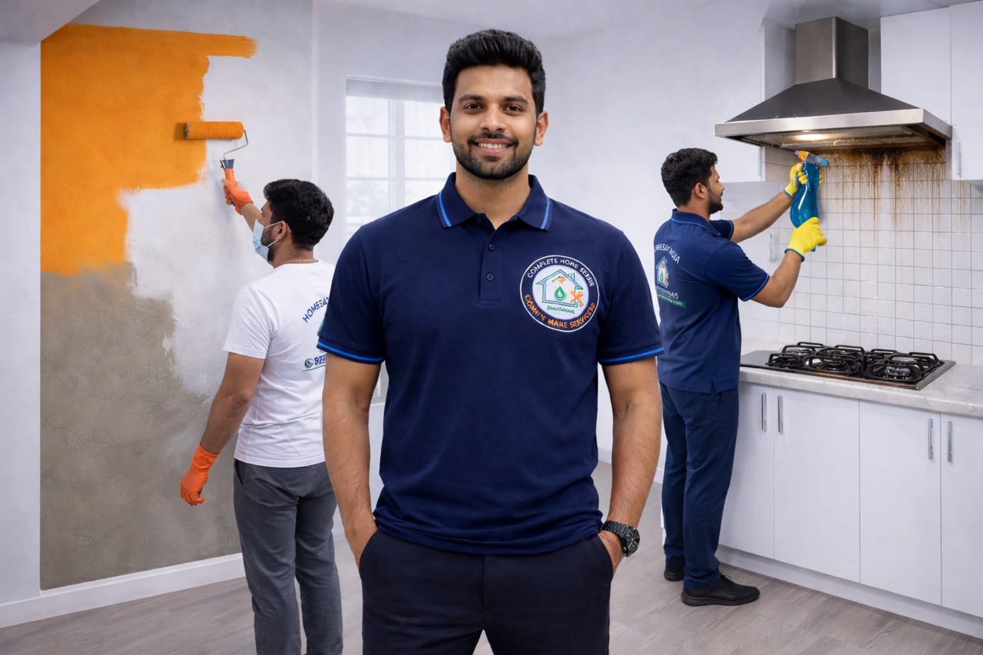 black and brown leather padded tub sofa