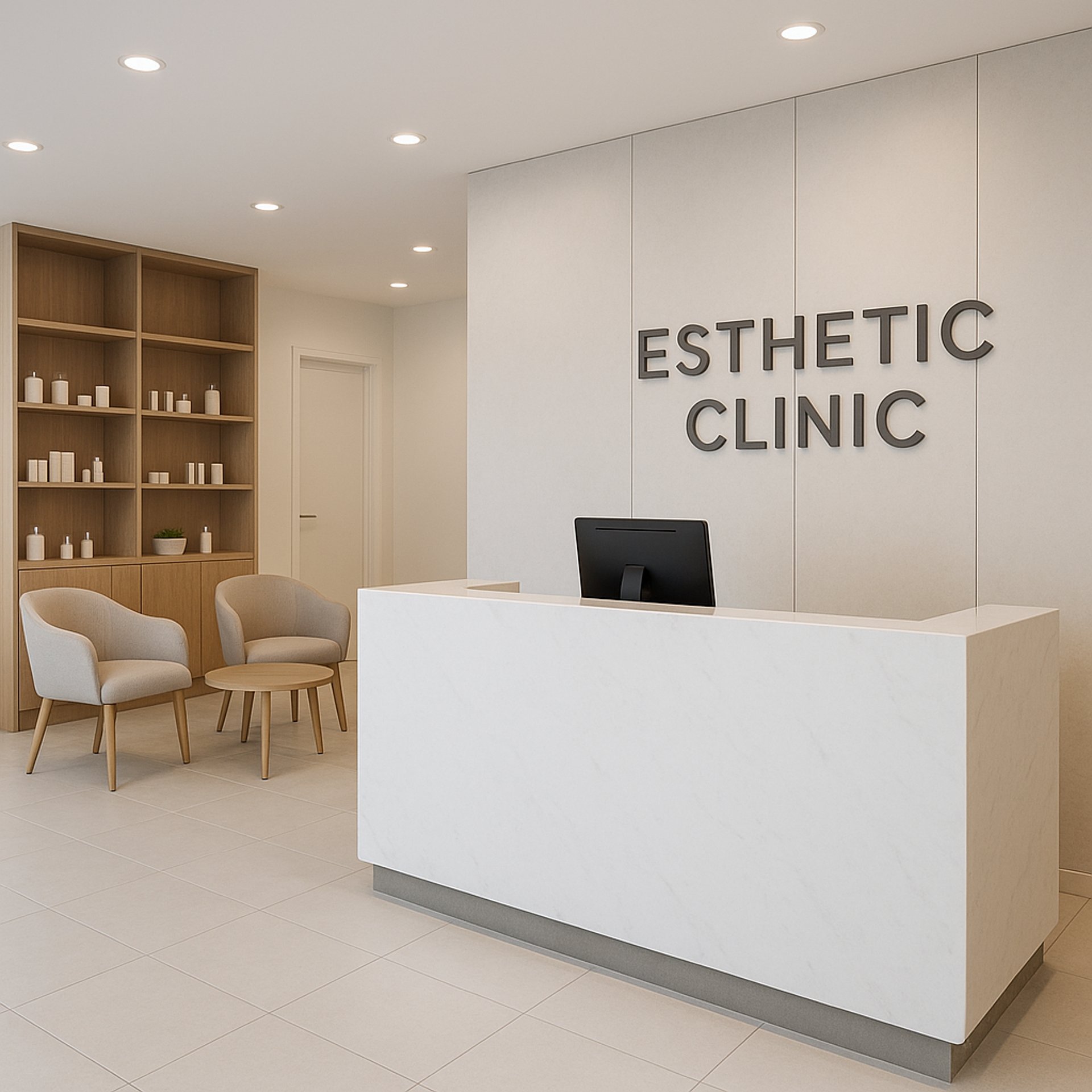 gray computer monitor