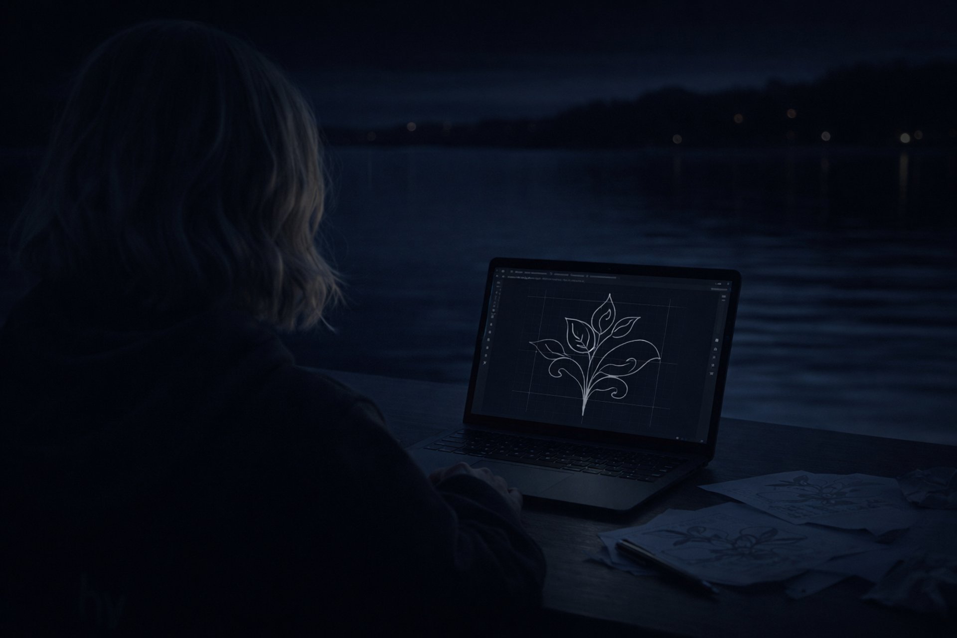 black and white bed linen