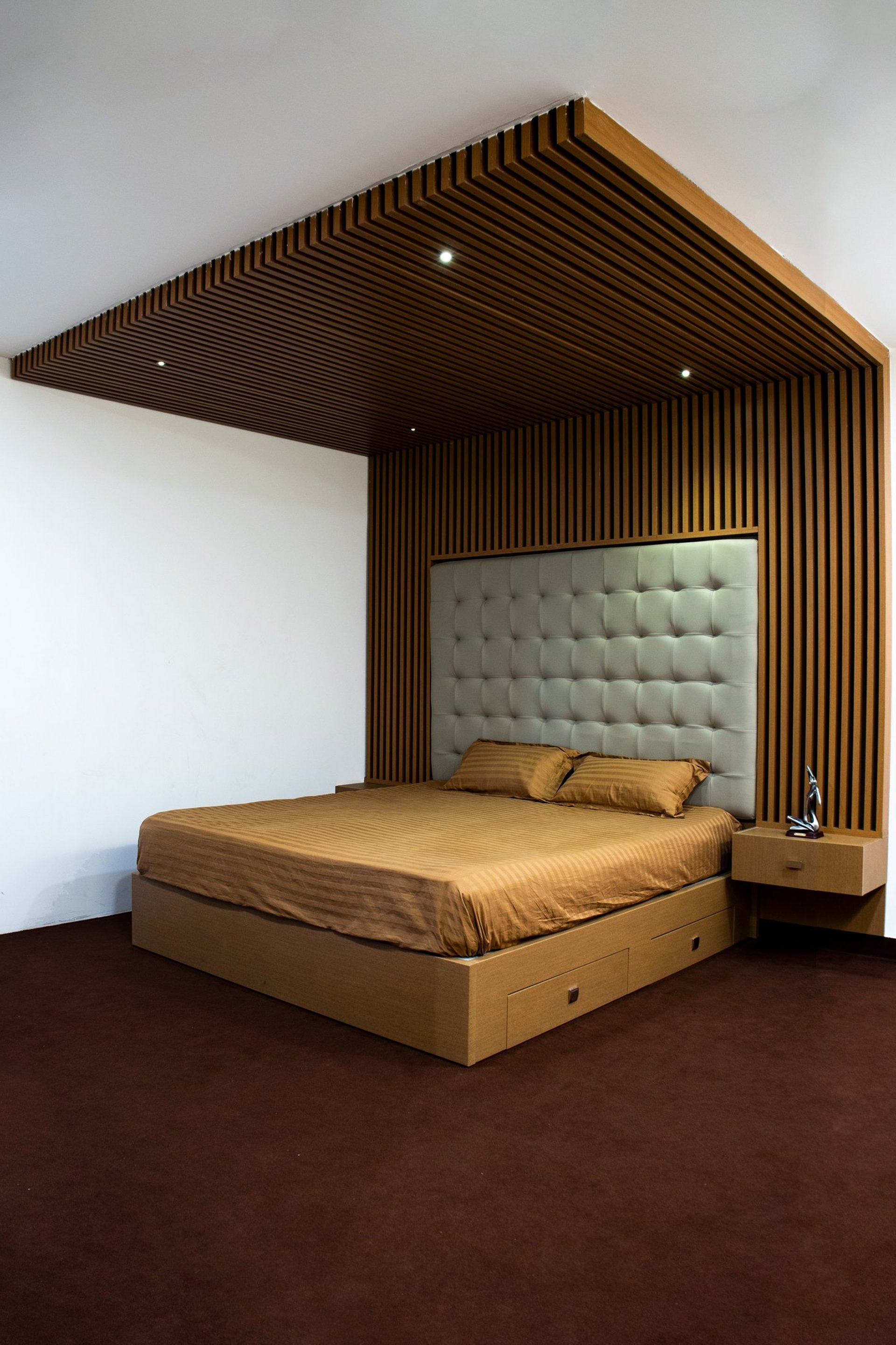 black and brown leather padded tub sofa