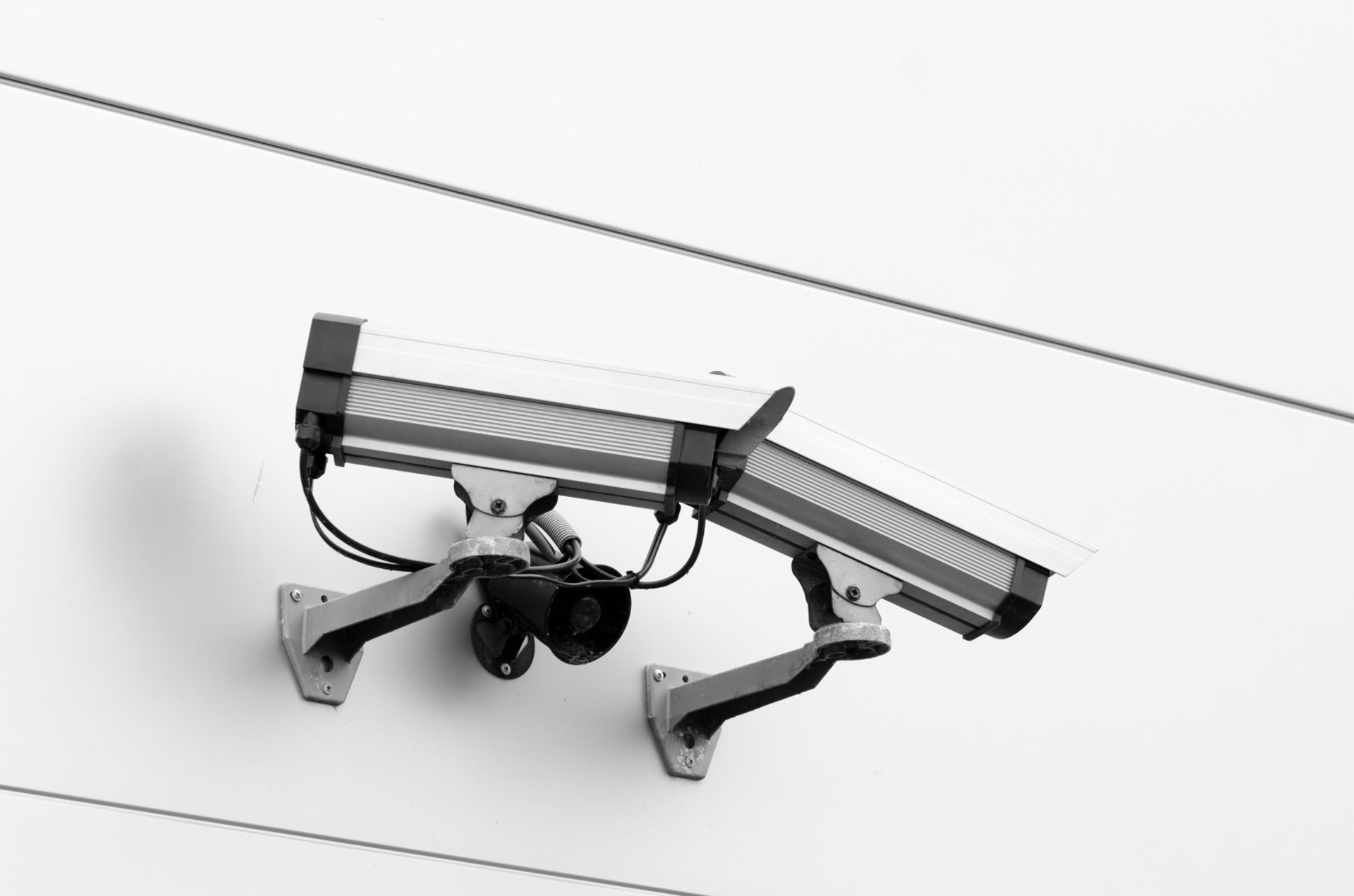 black and white bed linen