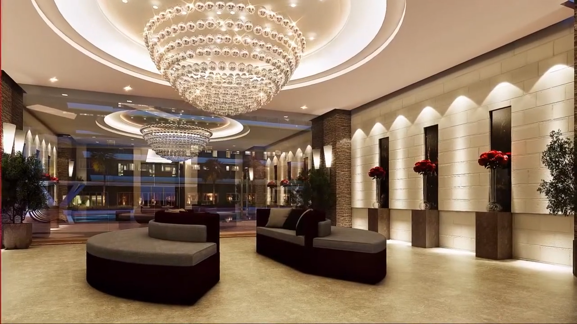 birds eye view of building