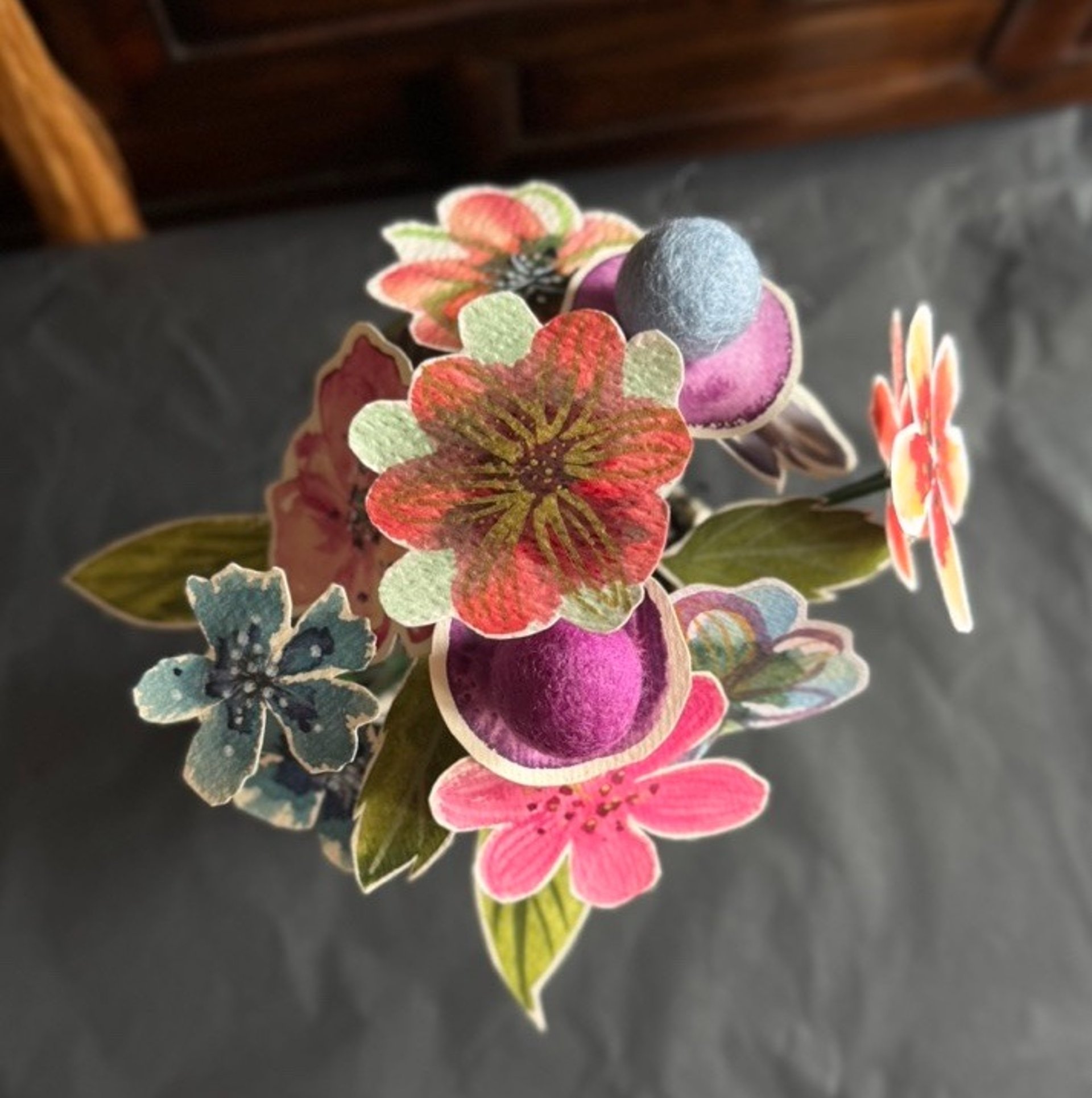 an abstract photo of a curved building with a blue sky in the background