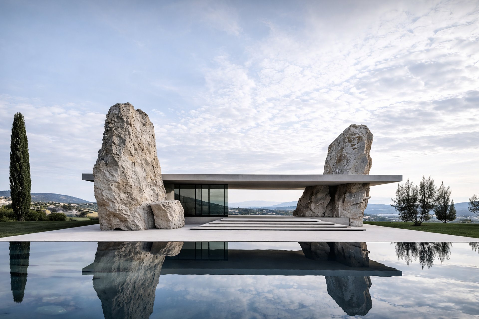 brown rock formation