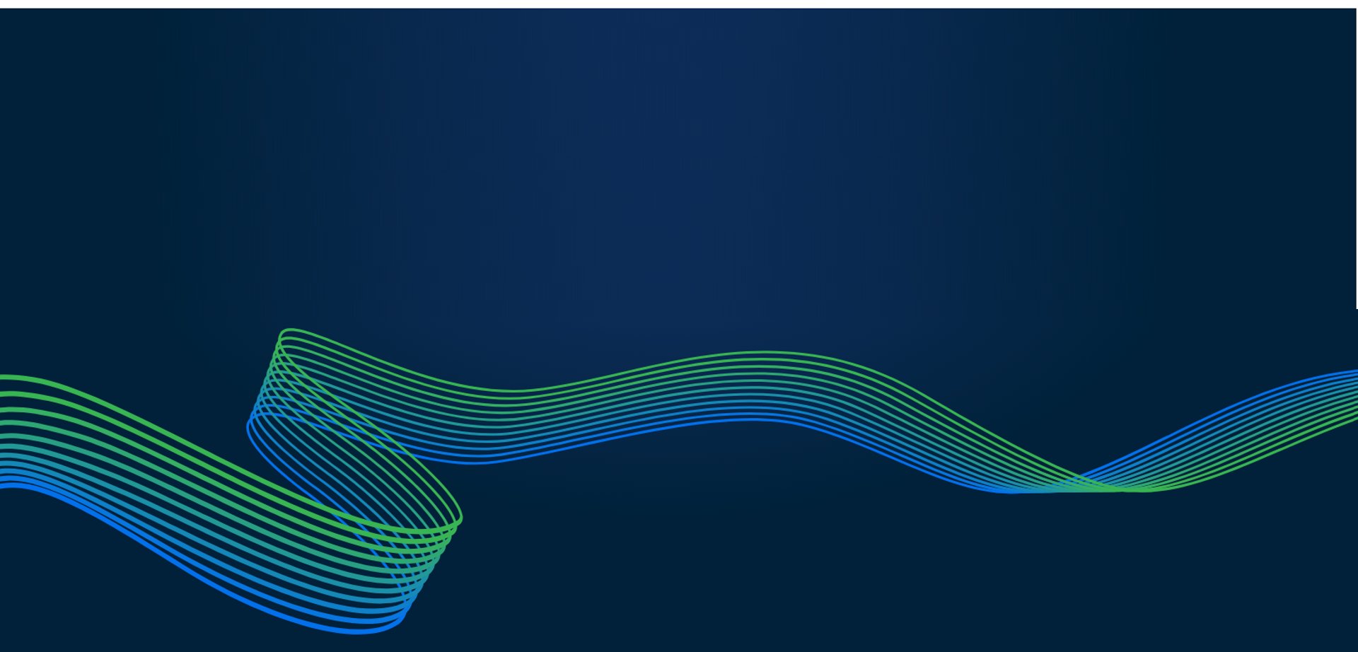 a blue background with a white border