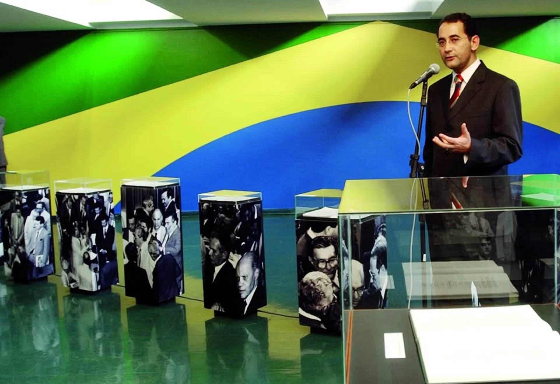 woman wearing yellow long-sleeved dress under white clouds and blue sky during daytime