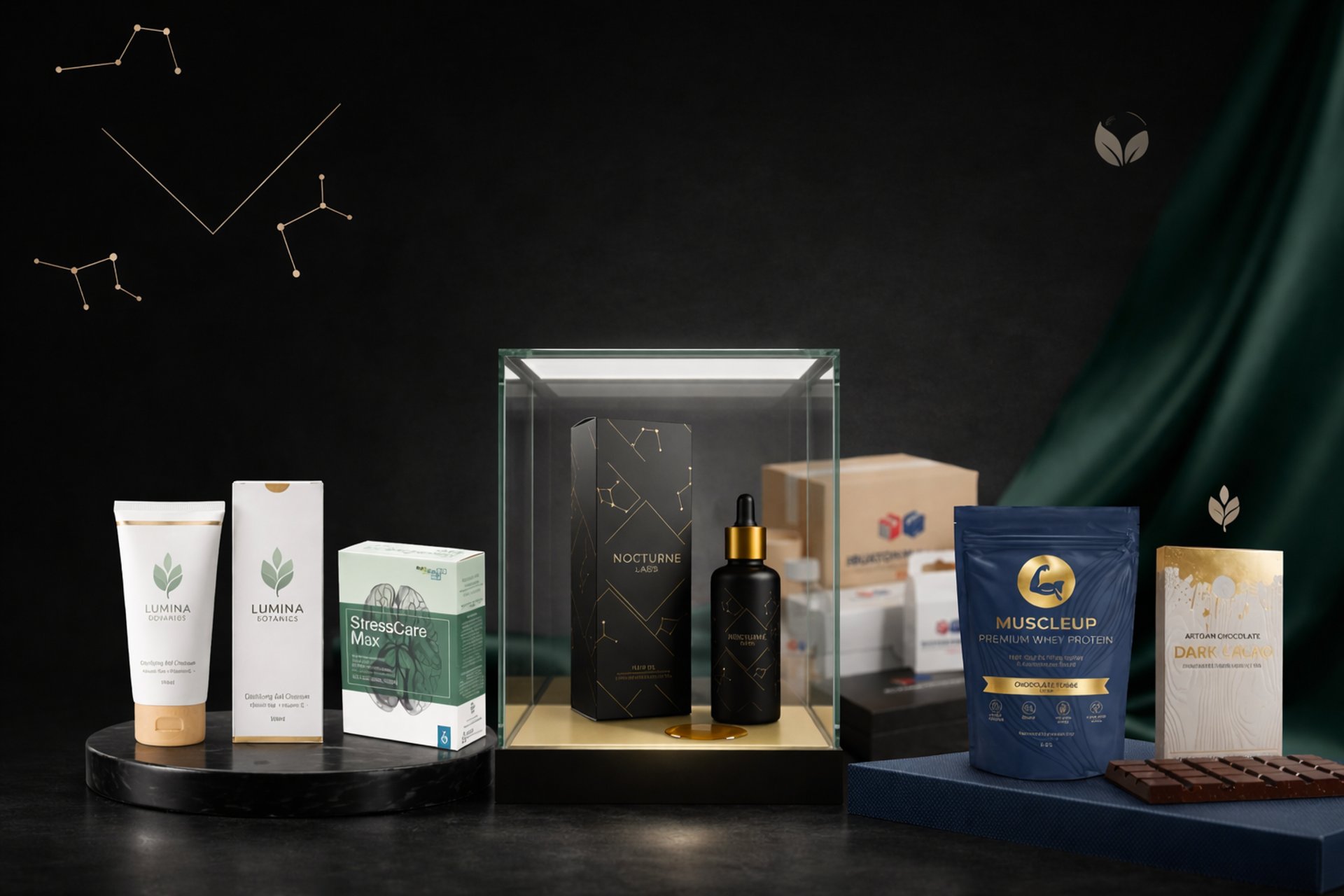 black and brown leather padded tub sofa