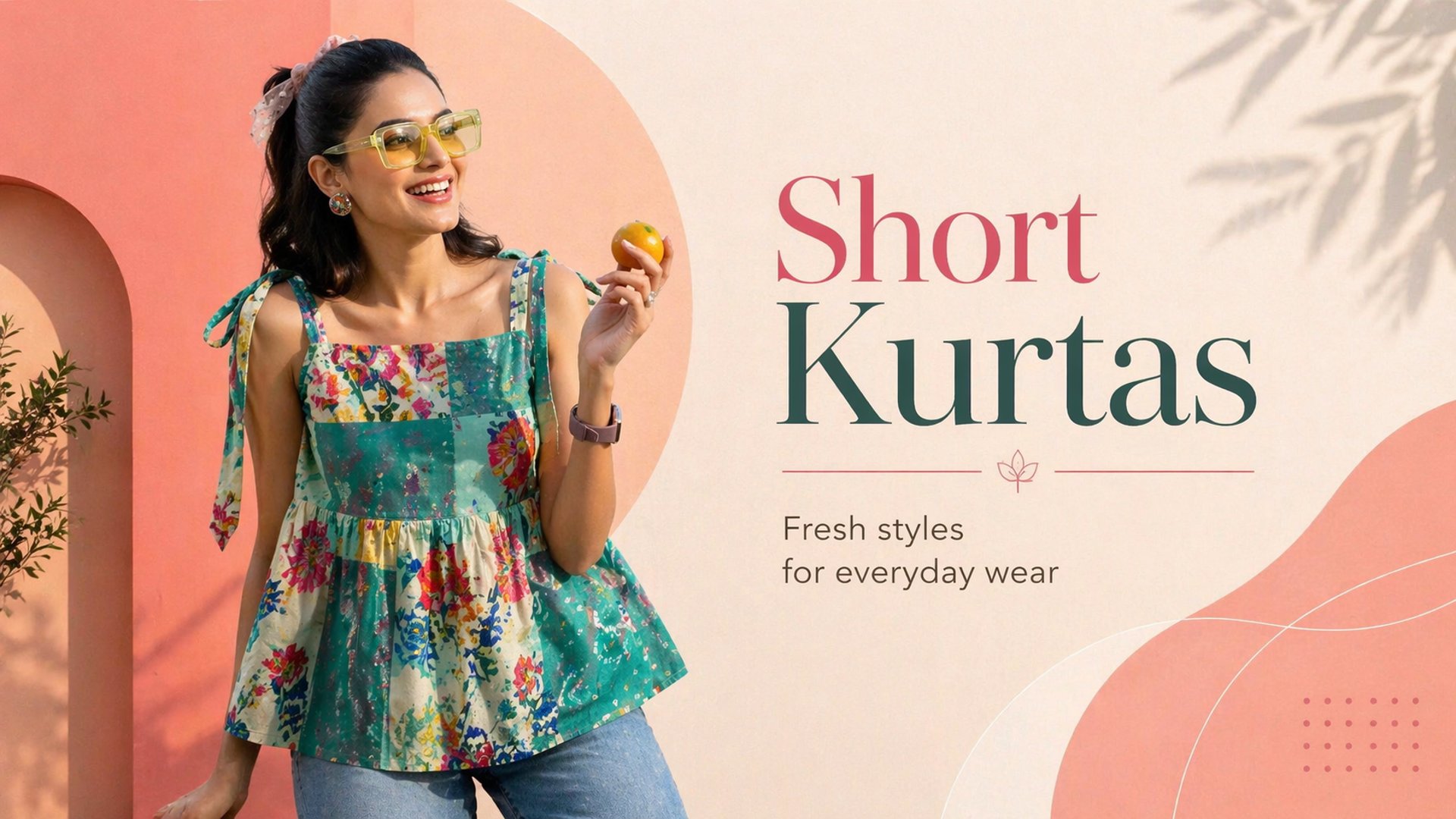 woman short kurtas tryshopy