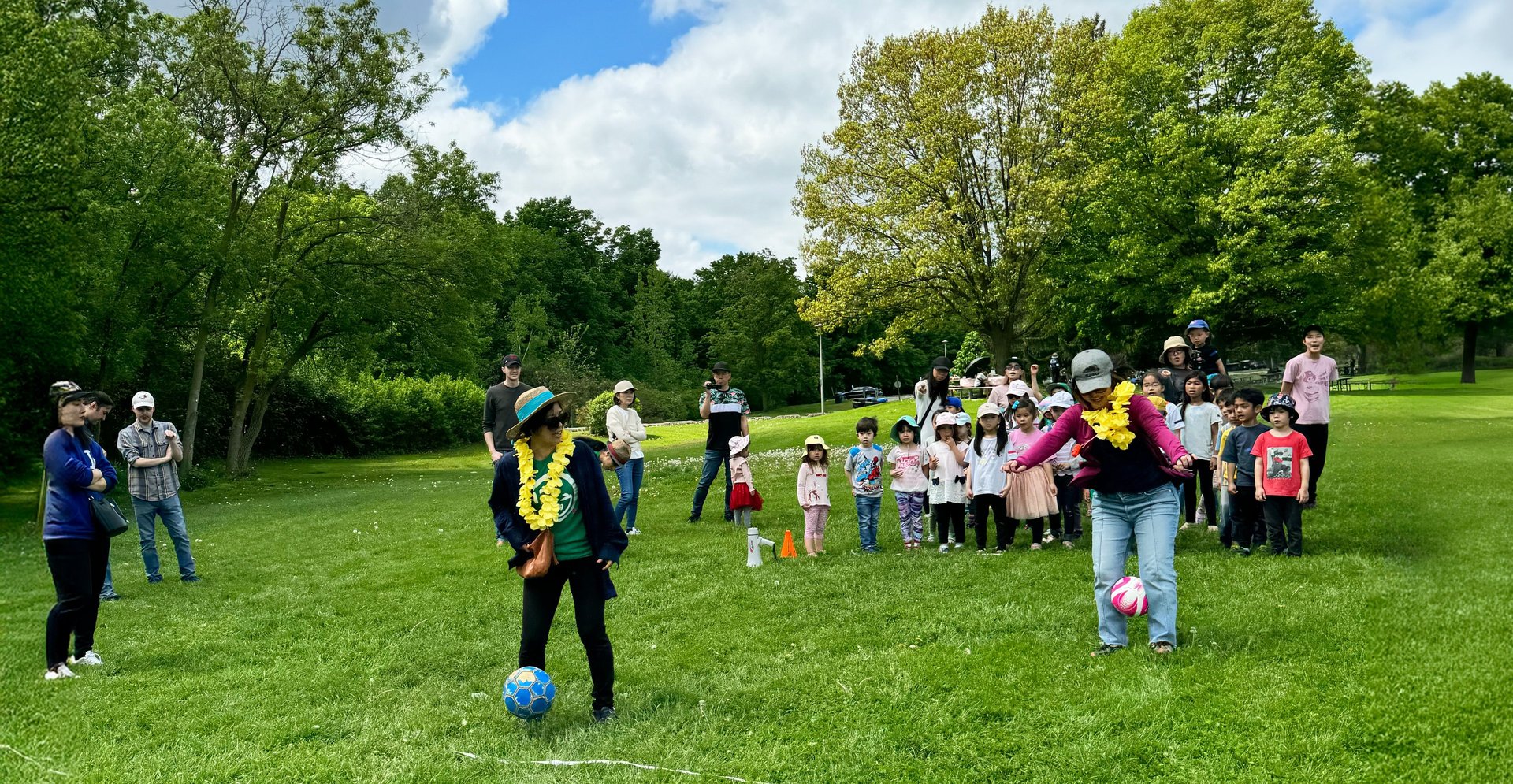 an abstract photo of a curved building with a blue sky in the background