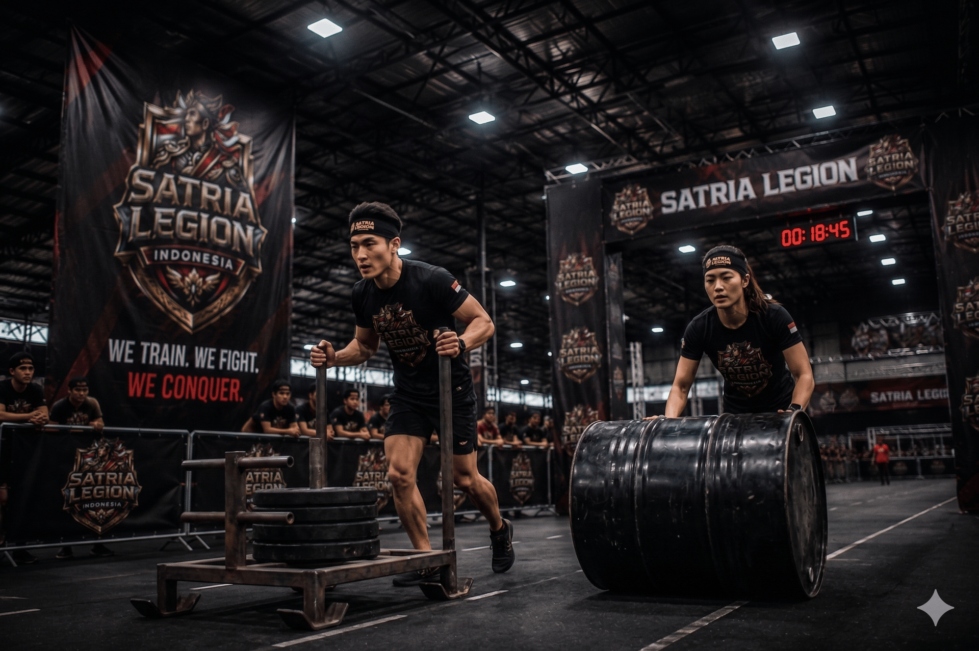 a gym filled with lots of machines and equipment