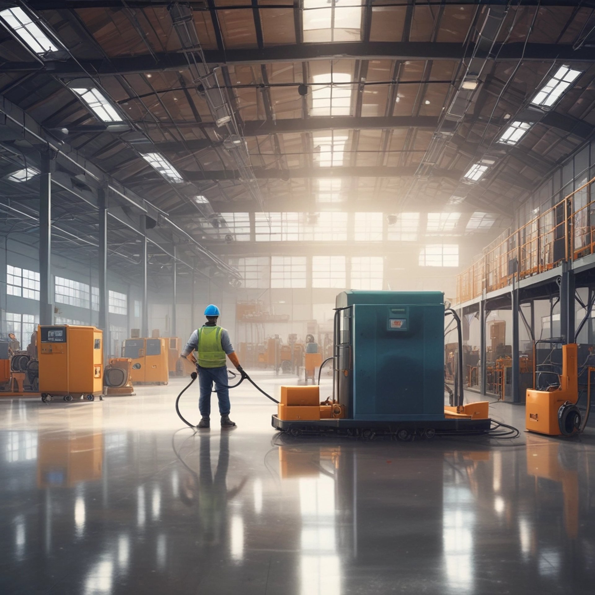 an abstract photo of a curved building with a blue sky in the background
