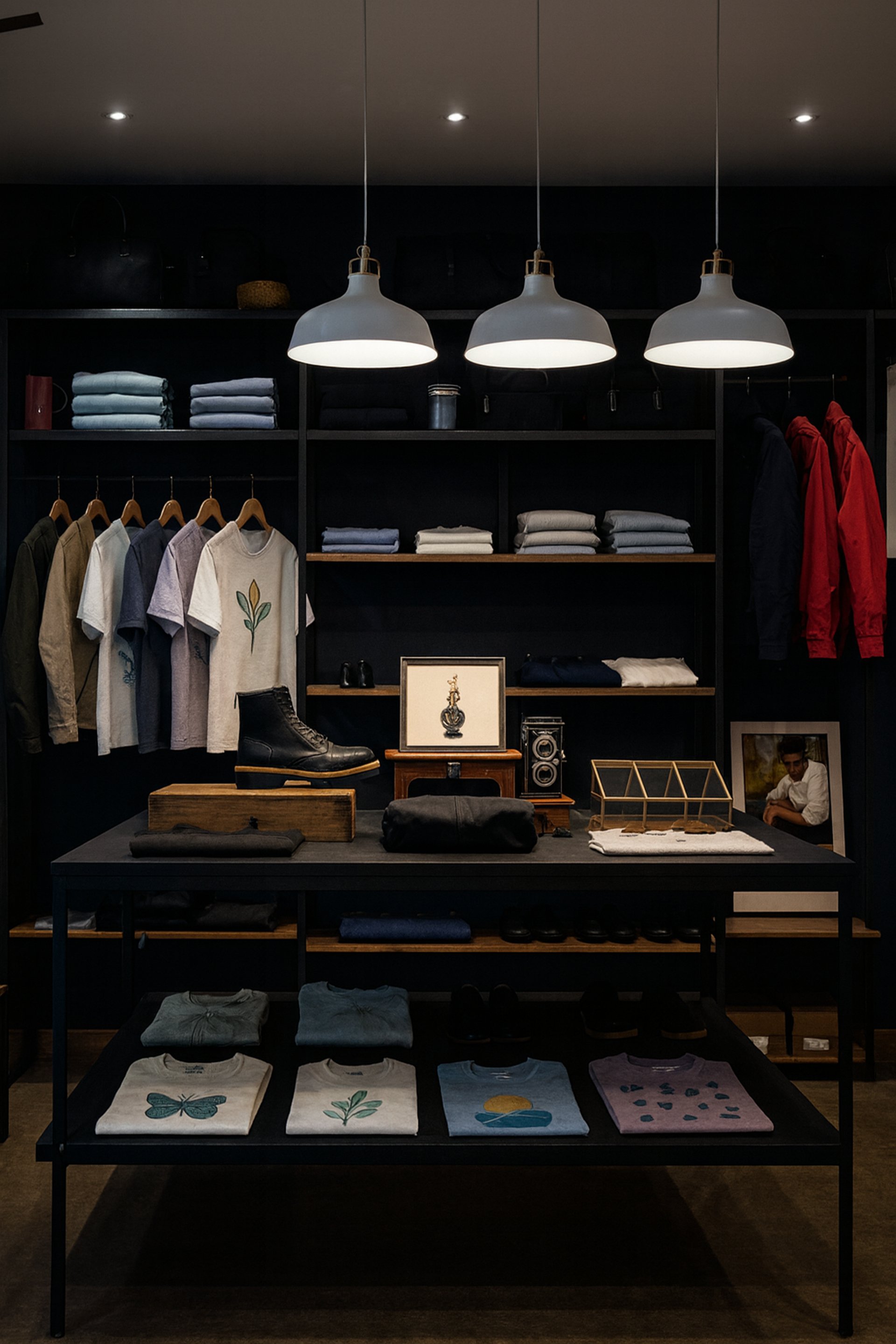 clothes store interior