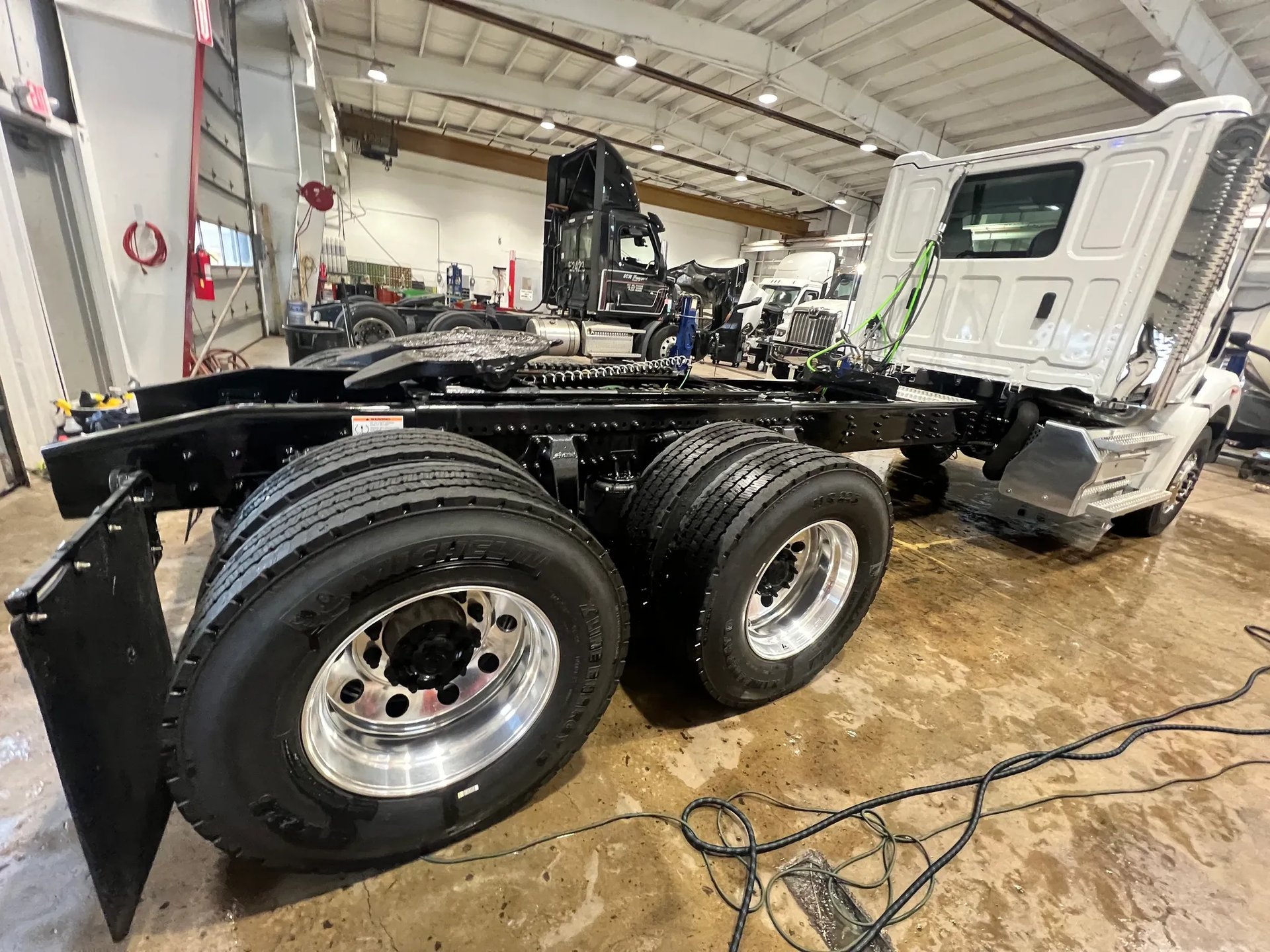 Semi truck detailing kent ohio