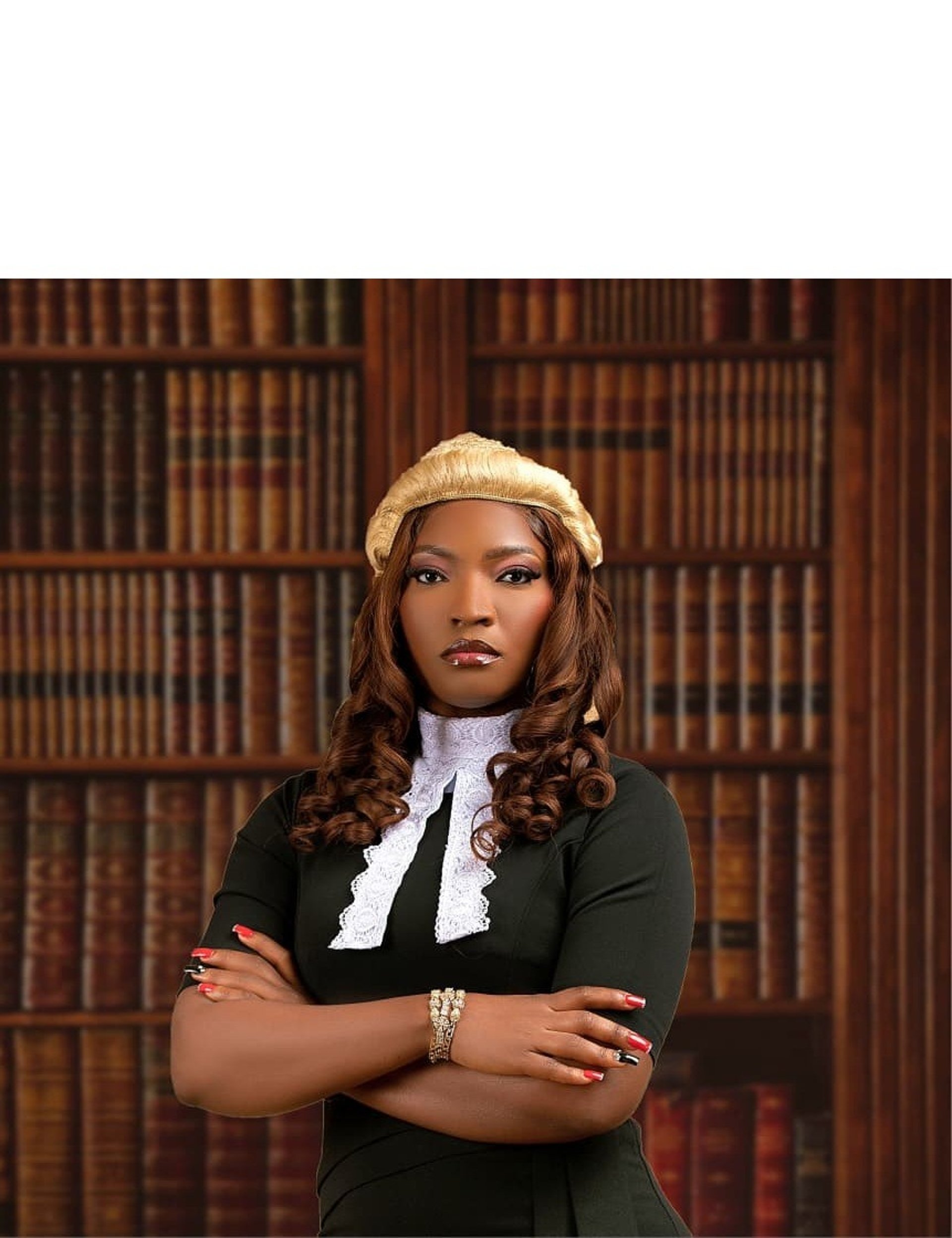 landscape photo of library hallway