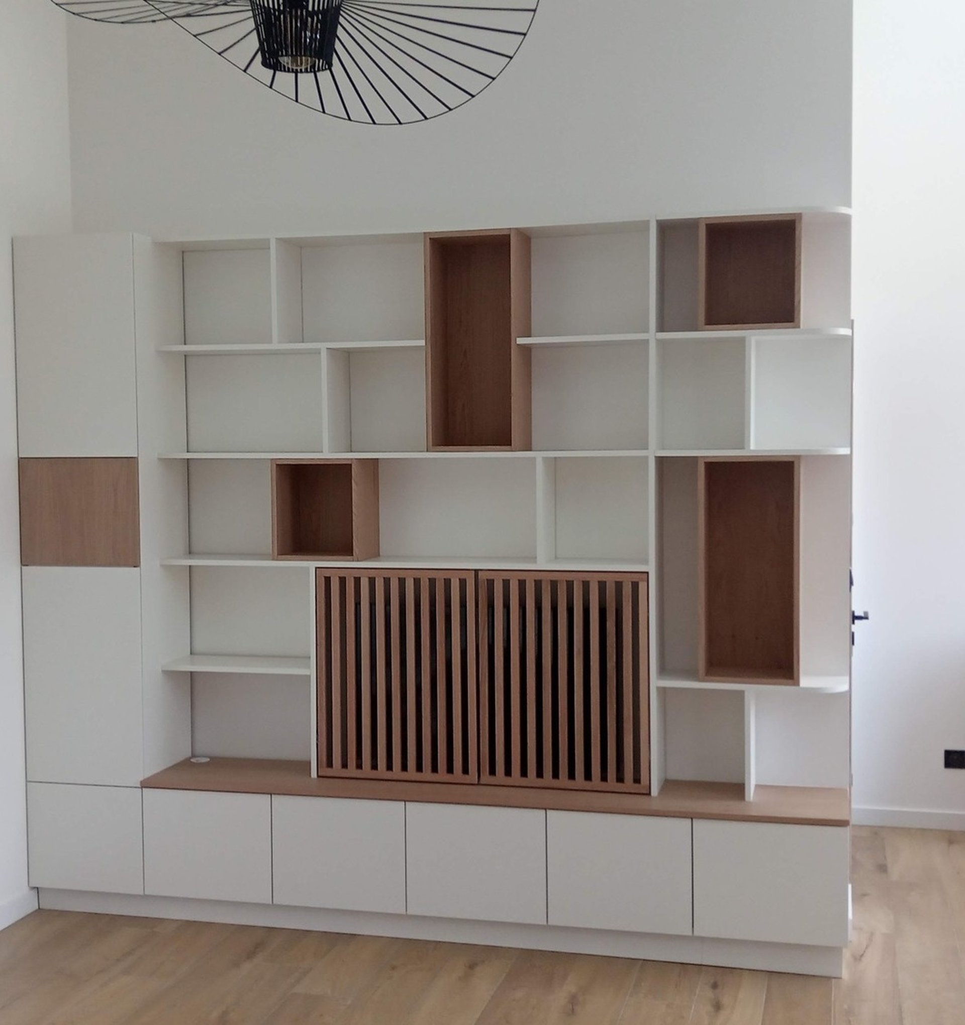 black and brown leather padded tub sofa