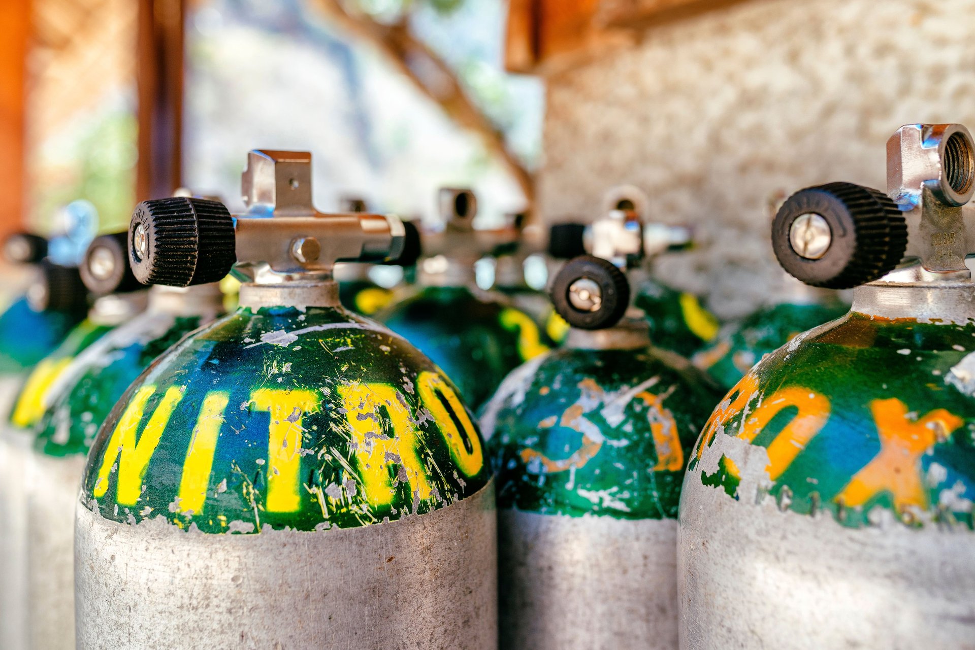 Nitrox Flaschen von Specialdive