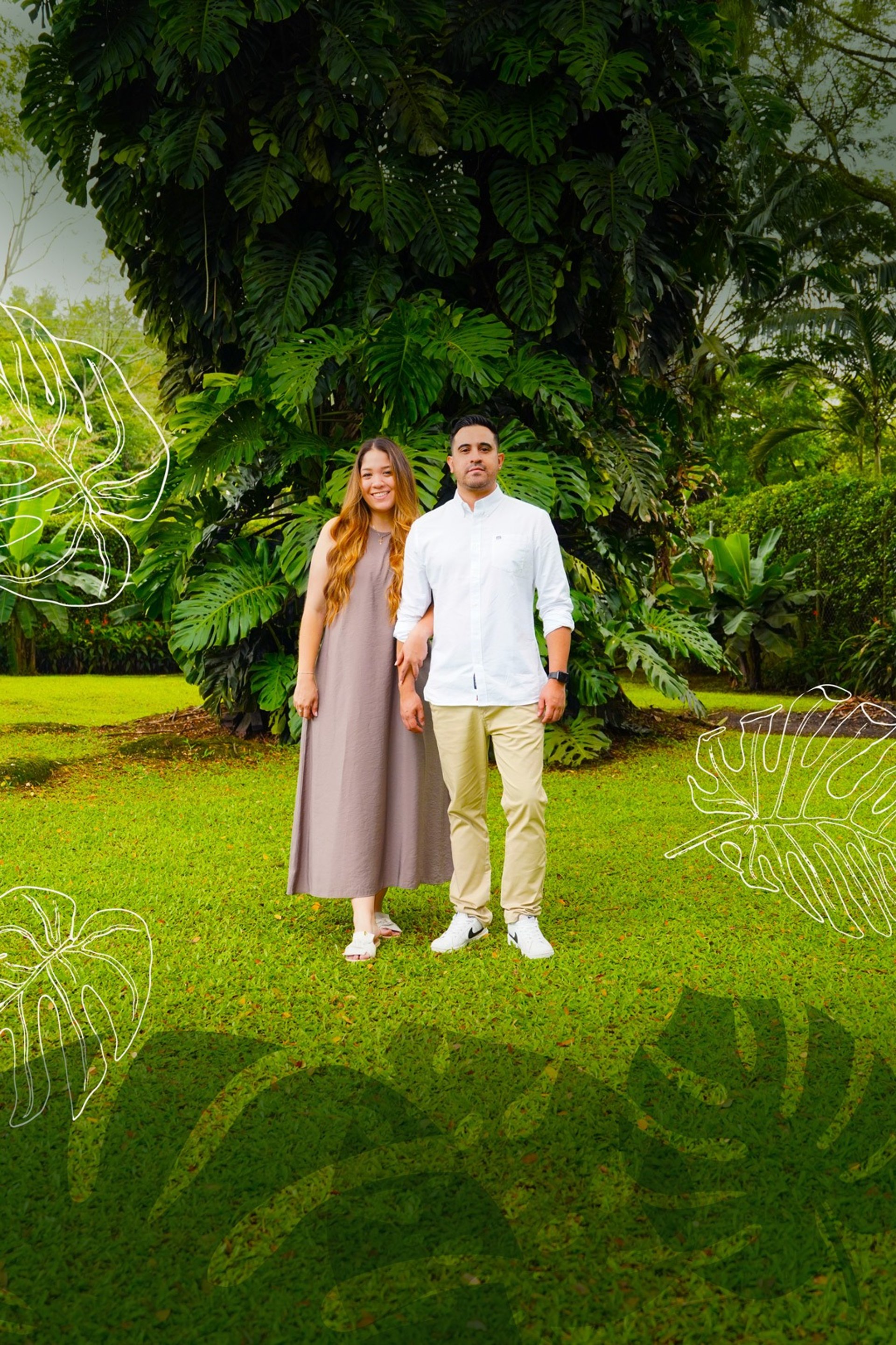 couple wearing silver-colored rings