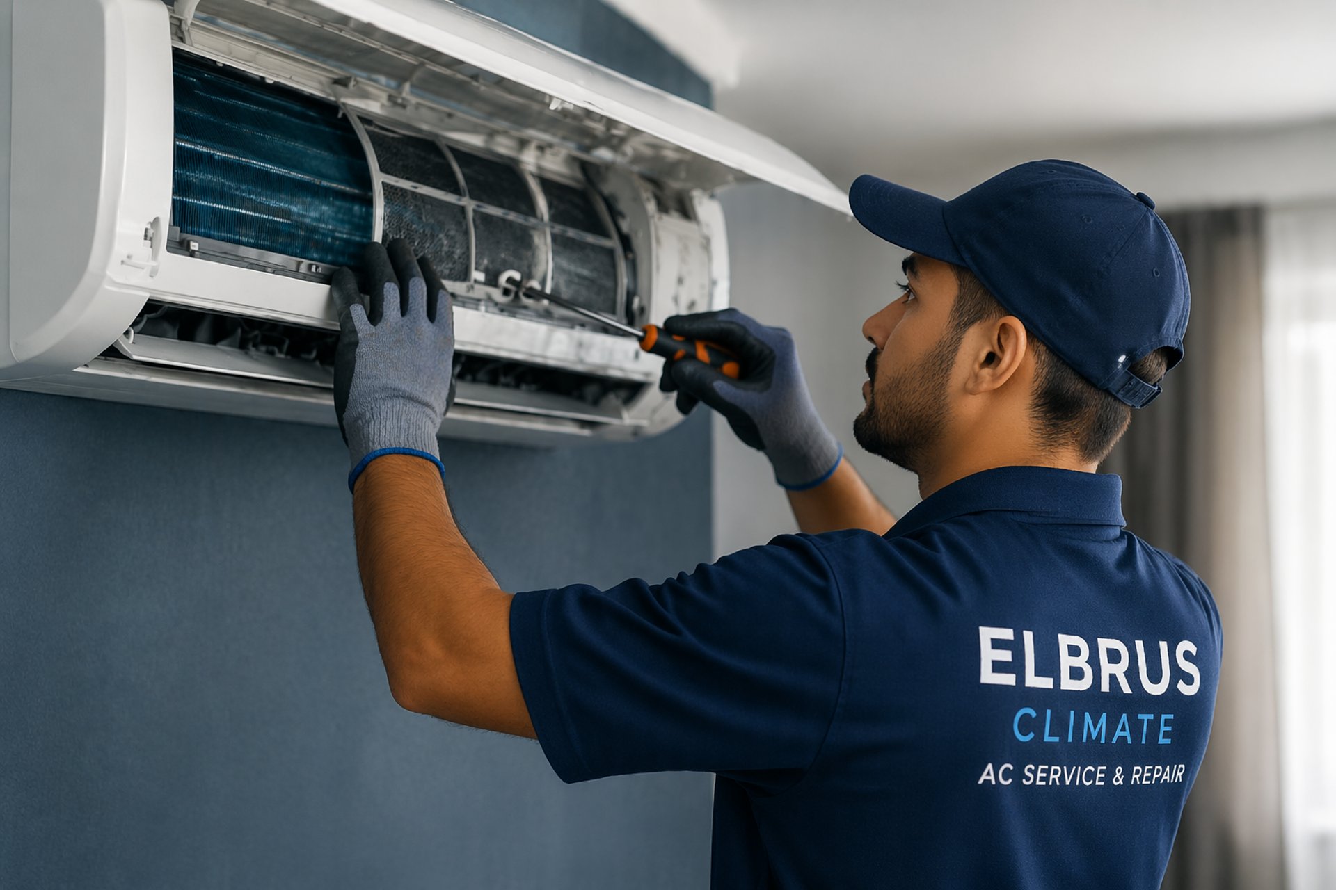 black and brown leather padded tub sofa