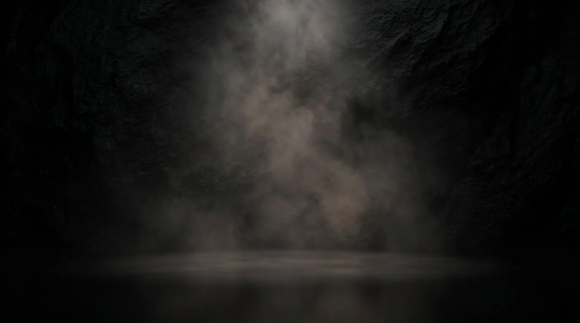 an abstract black background with curved lines