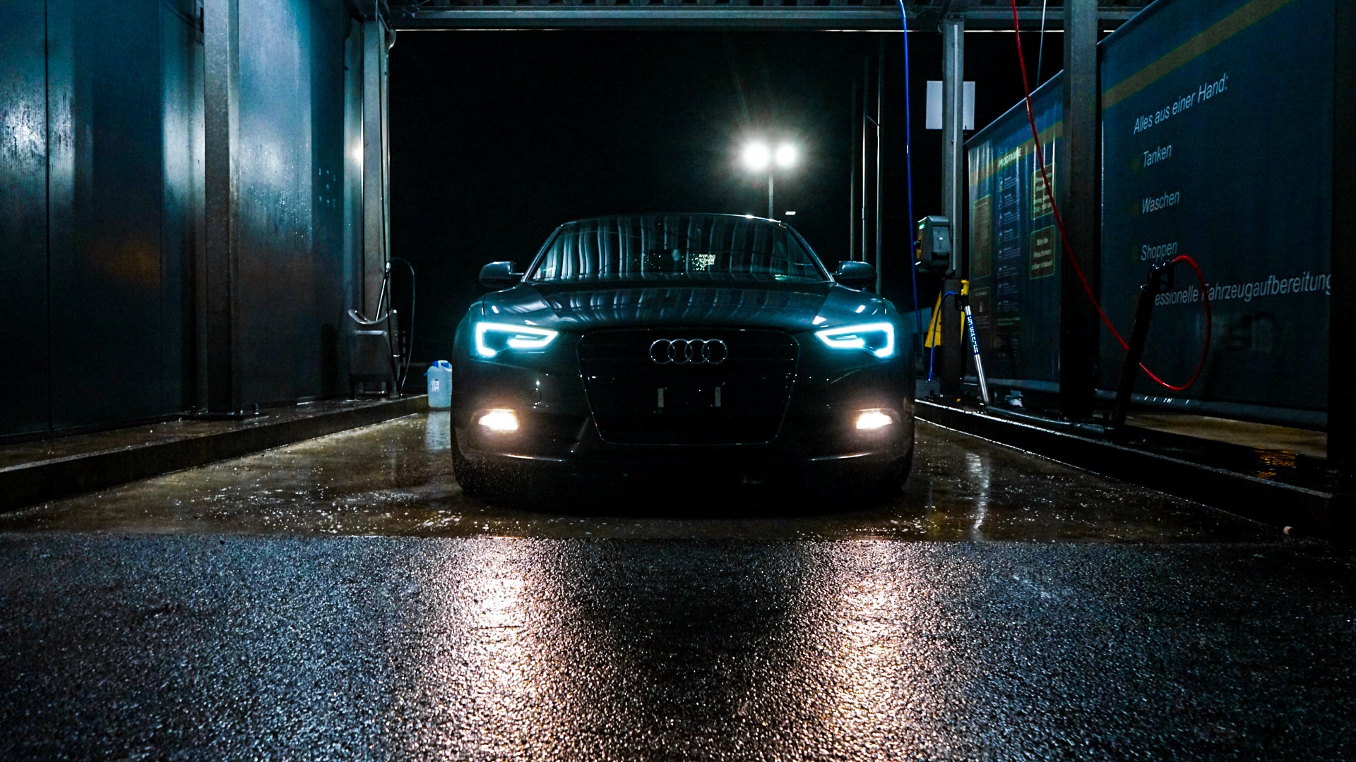 selective focus photography of BMW S Series car