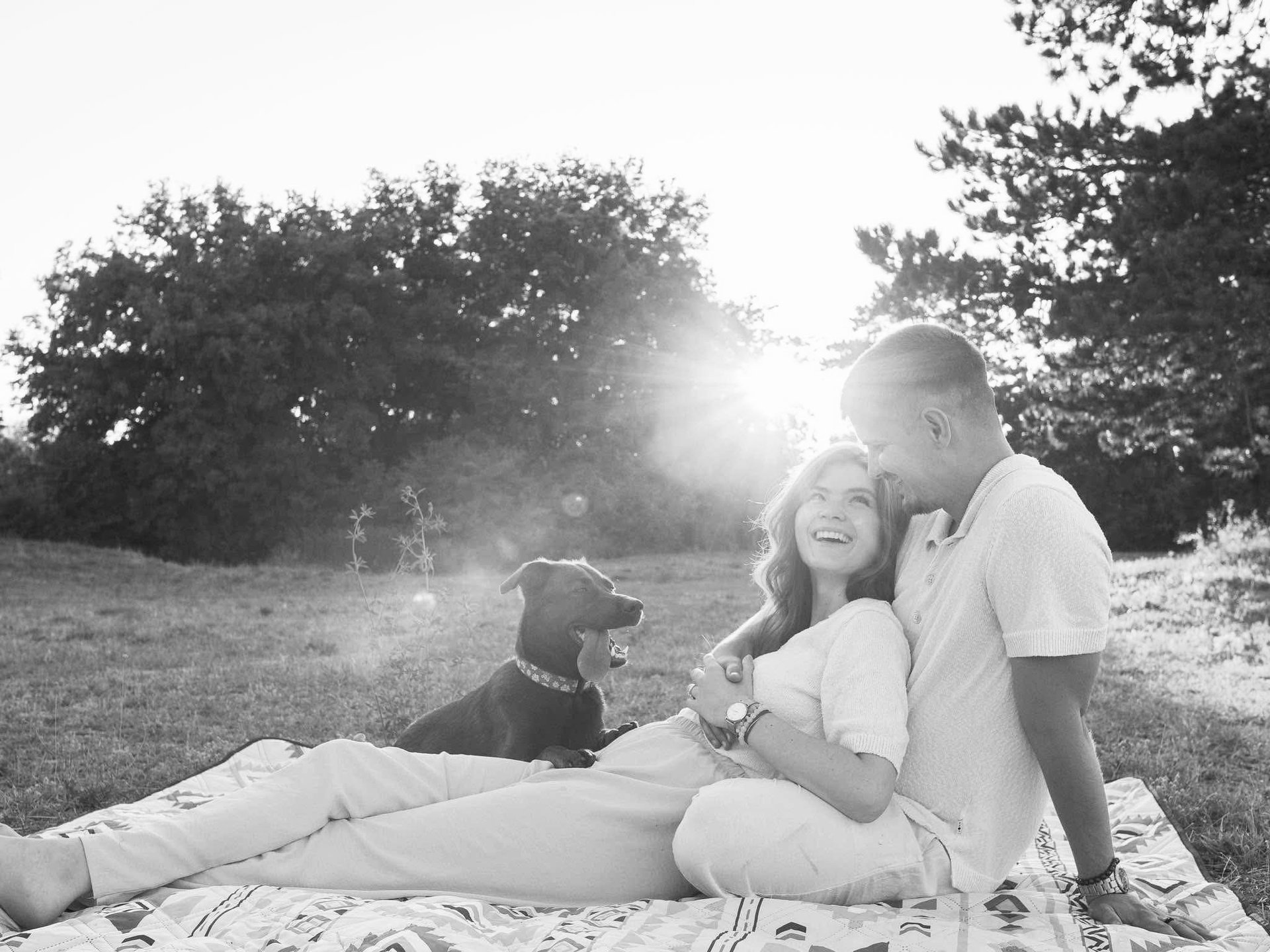 an abstract photo of a curved building with a blue sky in the background