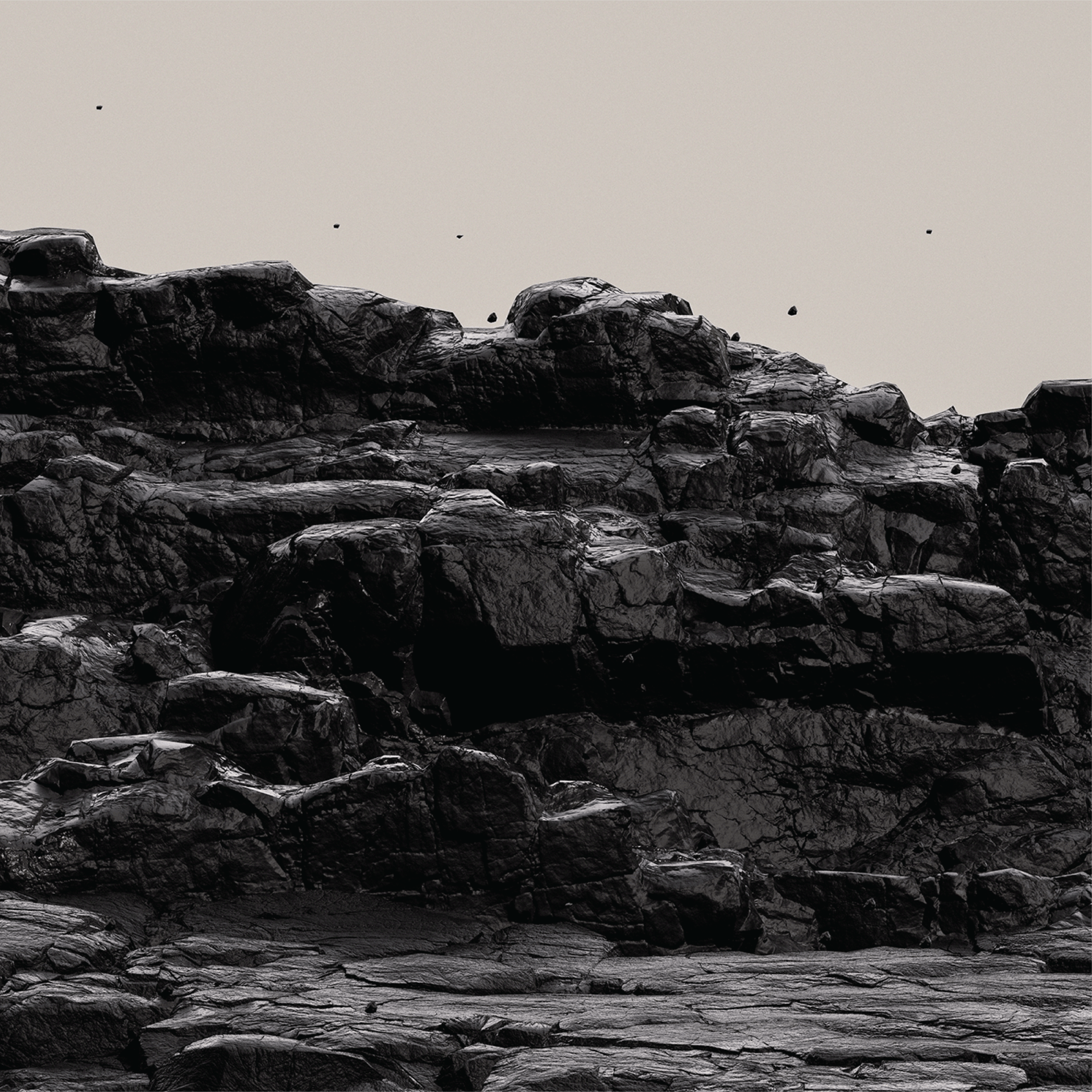 mountain range under blue sky