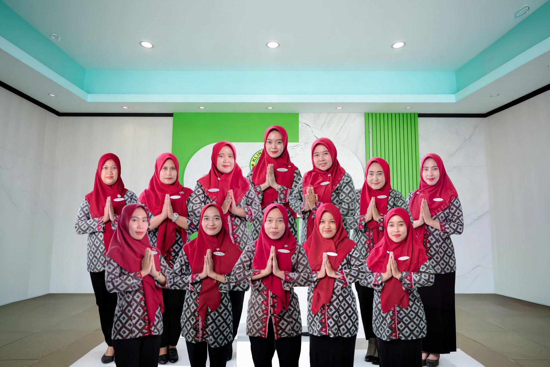 an abstract photo of a curved building with a blue sky in the background