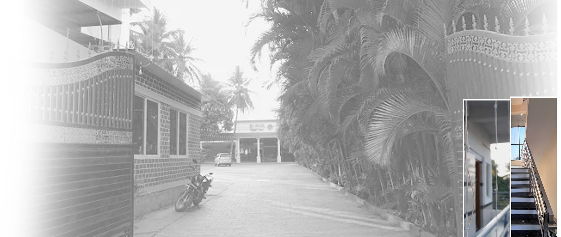 black and white bed linen