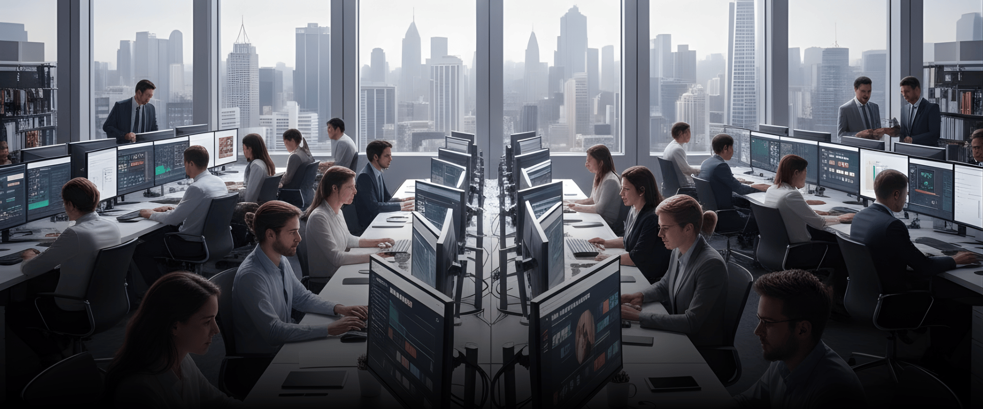 man wearing black sweater using smartphone