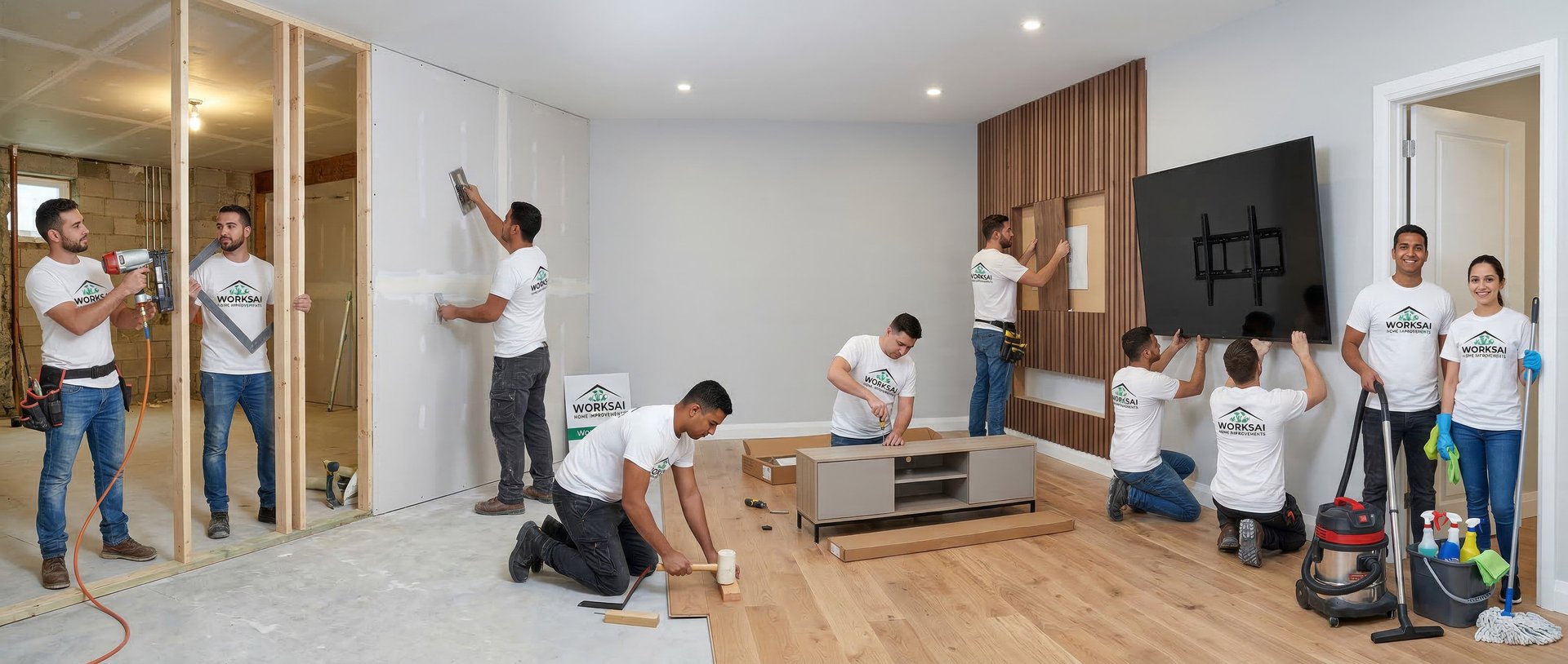 white mattress beside sectional sofa