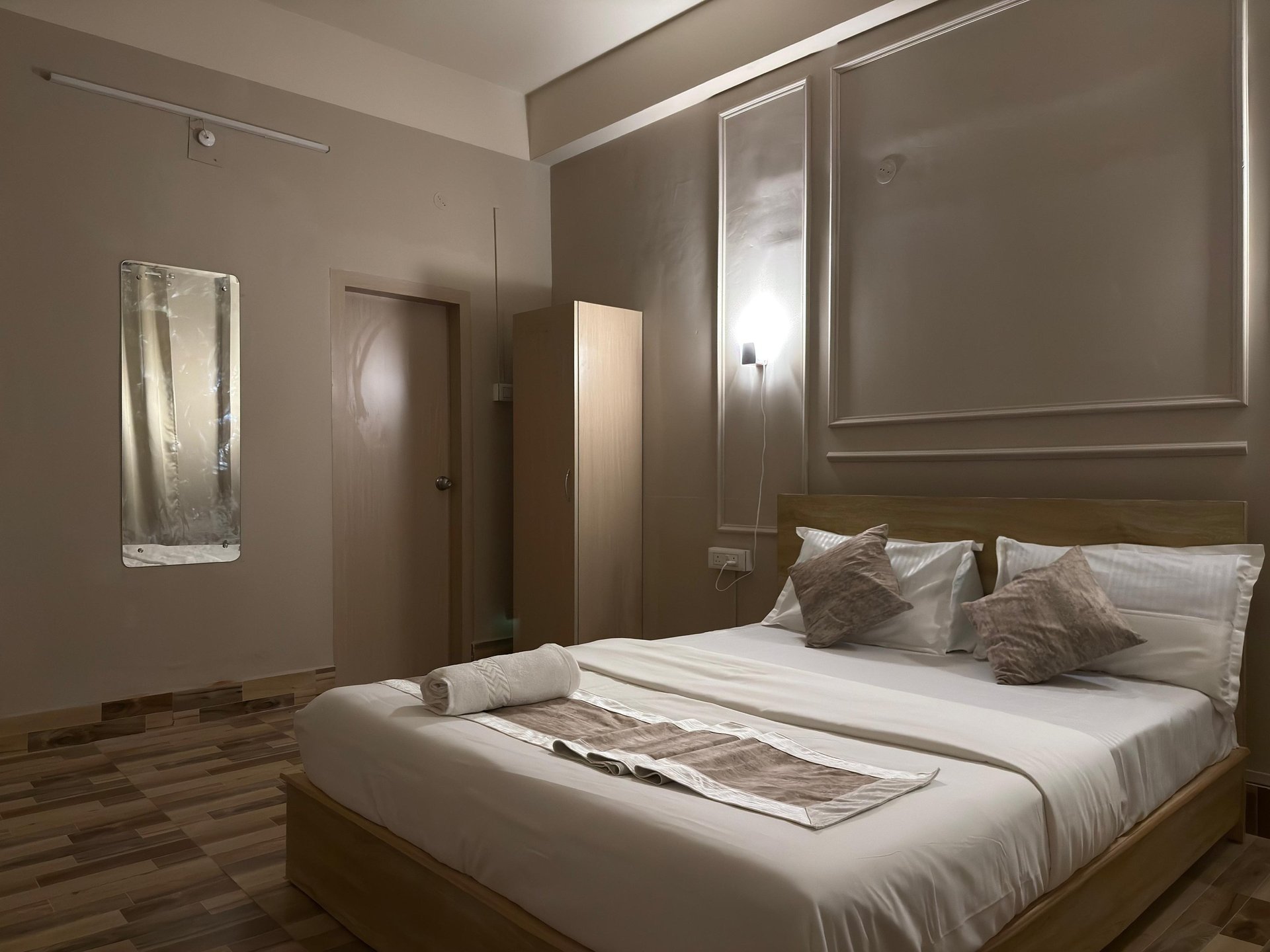 woman wearing yellow long-sleeved dress under white clouds and blue sky during daytime